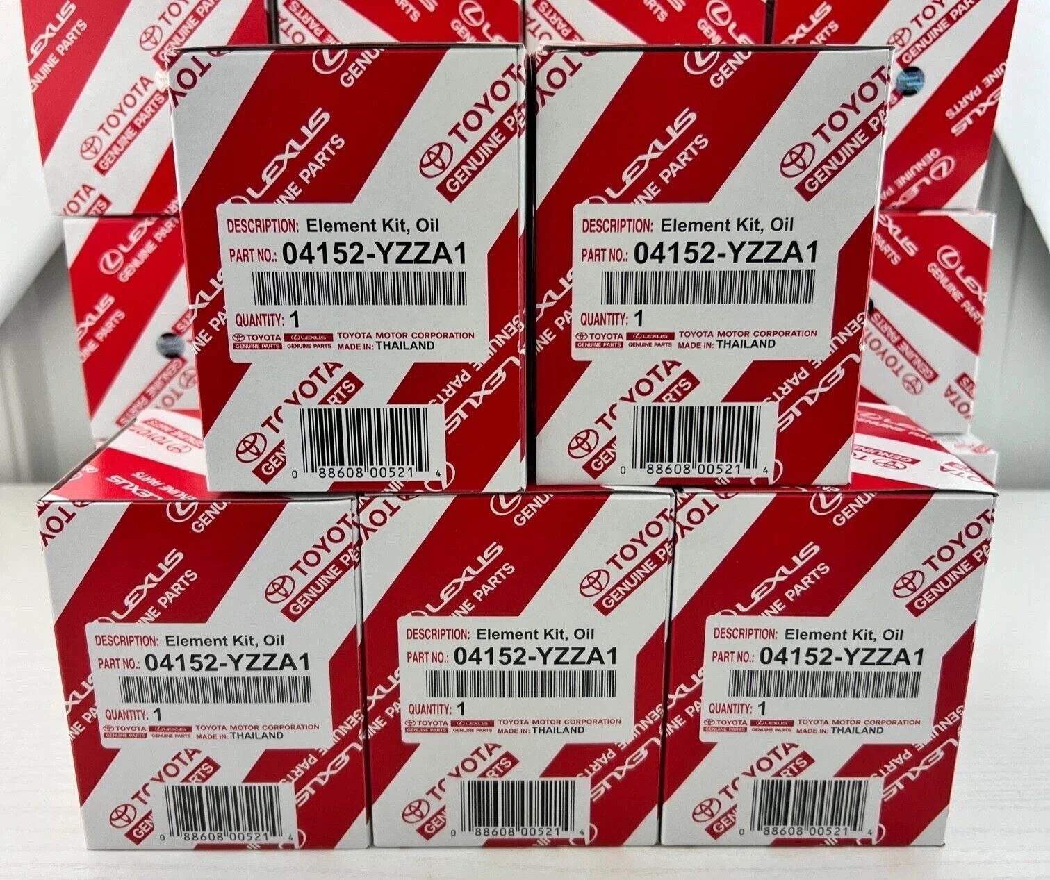 5 PACK 04152-YZZA1 Genuine OEM Engine Oil Filter FAST SHIPPING