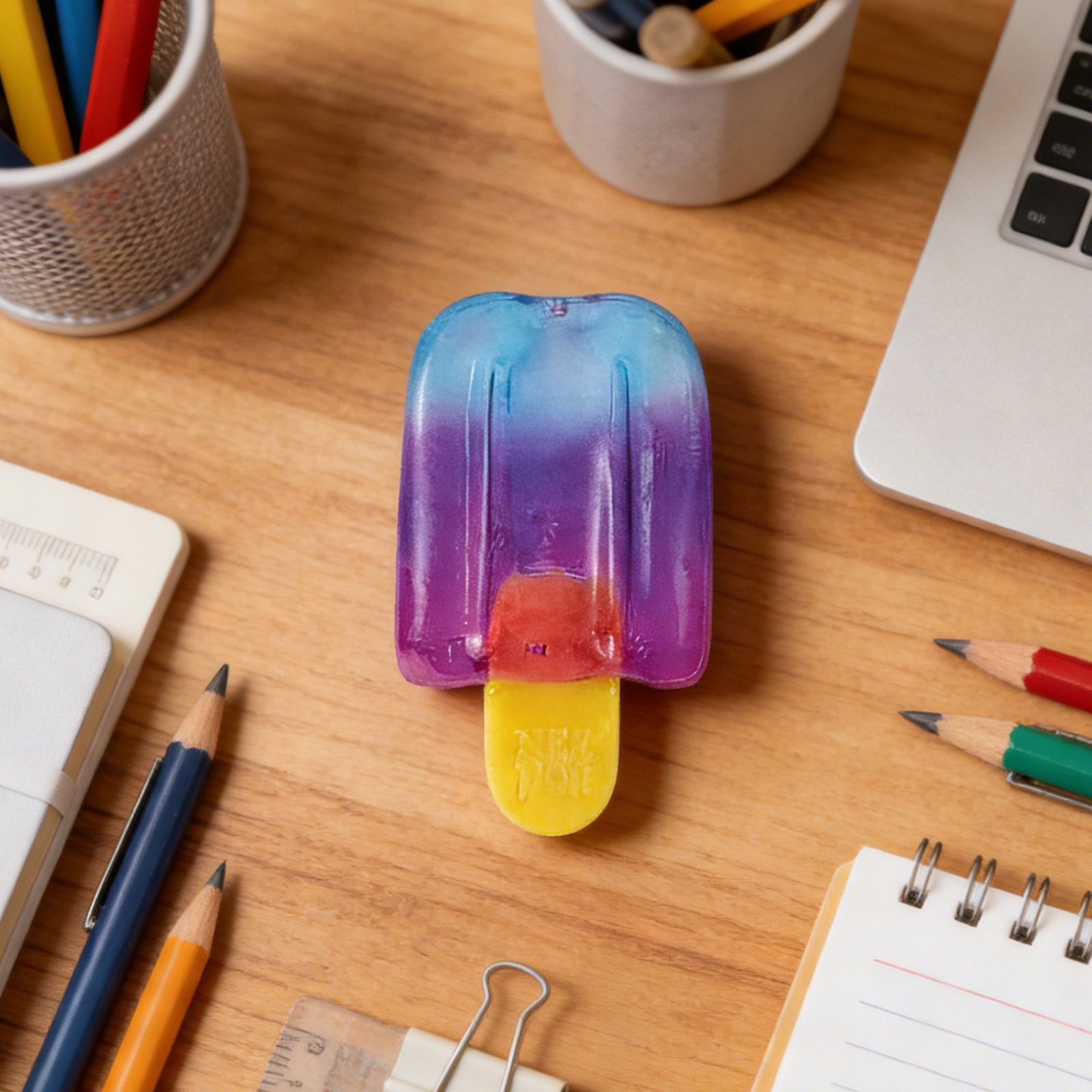 Nee Doh Ice Cream Nice-Sicle Squeezable Stress Reliever Sensory Toy