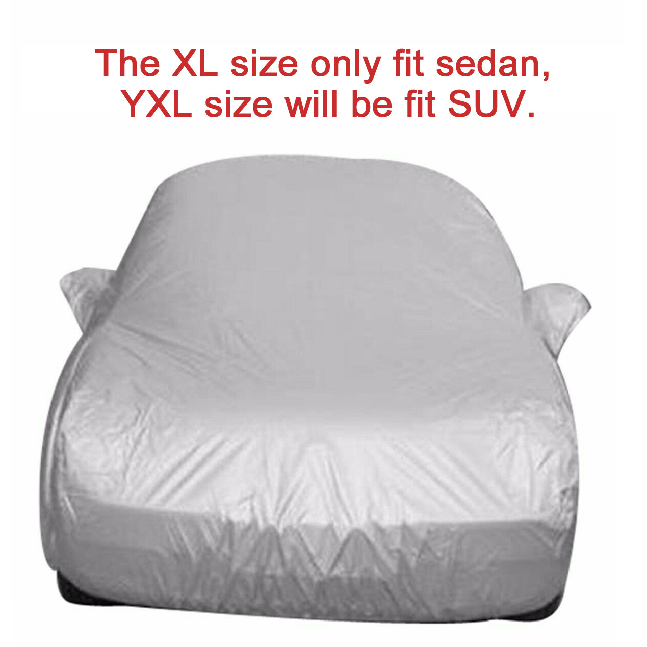 XXL Waterproof Full Car SUV Cover Protection Outdoor UV Snow Dust Rain Resistant