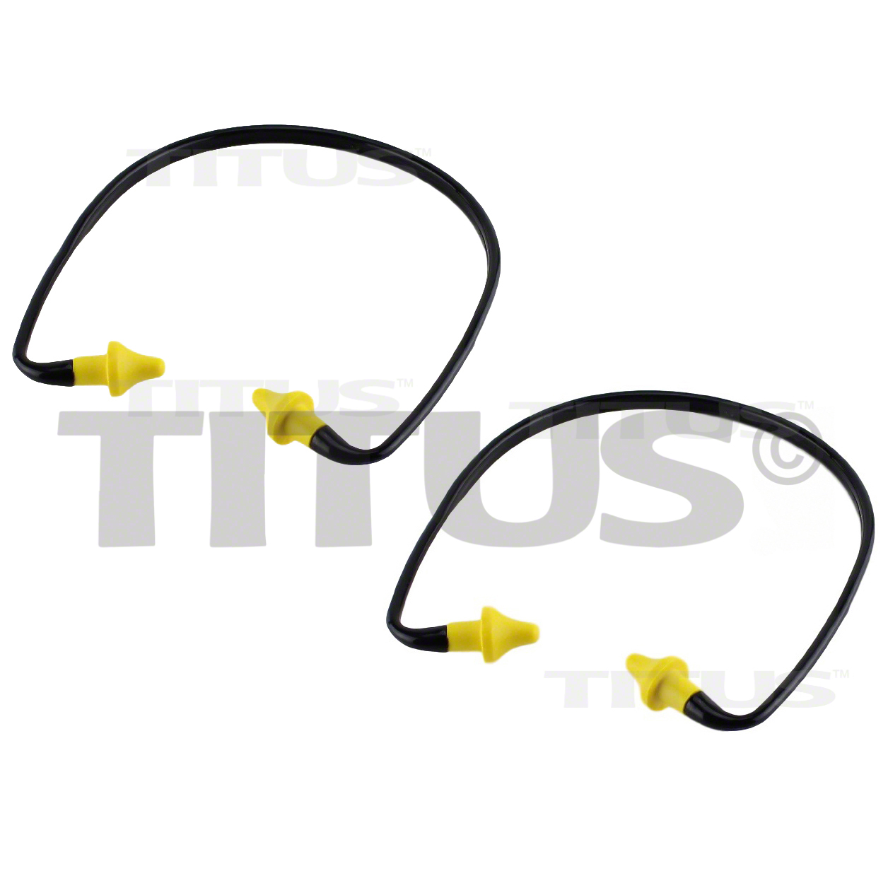 2 PACK EAR PLUGS NECK BAND SHOOTING FIRING RANGE HEARING NOISE SOUND PROTECTION