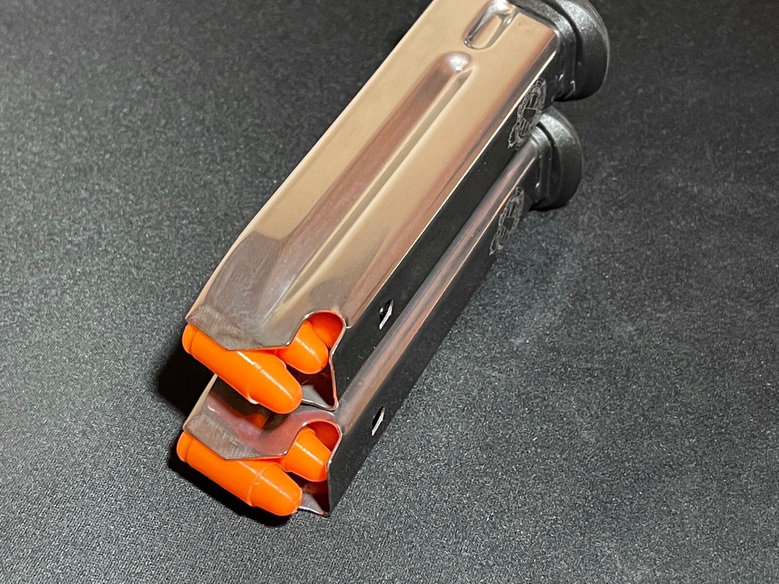 9mm Dummy Rounds, Snap Caps -- Firearms Dry Fire Ammo for Training **Made in USA