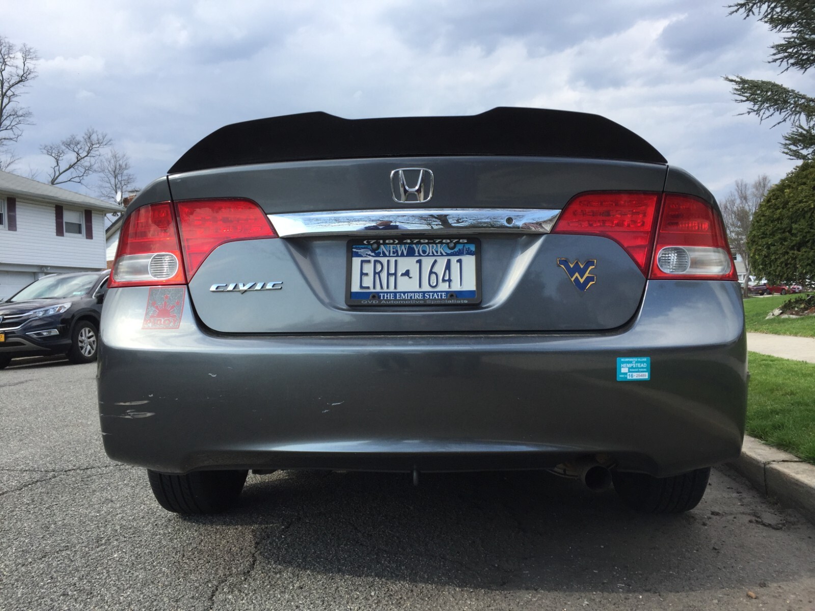 SpoilerKing 495VC Universal 30"- 59" Custom Rear Polyurethane Trunk Spoiler Wing