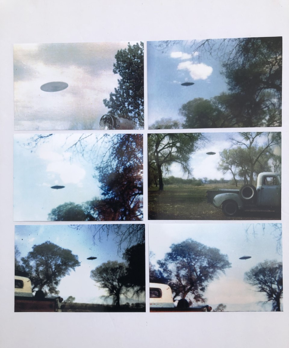 Rare Complete PAUL VILLA UFO NM Contactee Flying Saucer Full 74 Photo Set Lot!