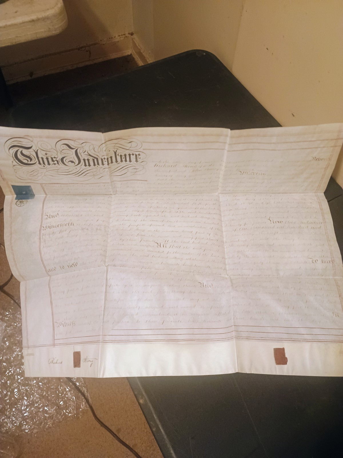 1800s French Document