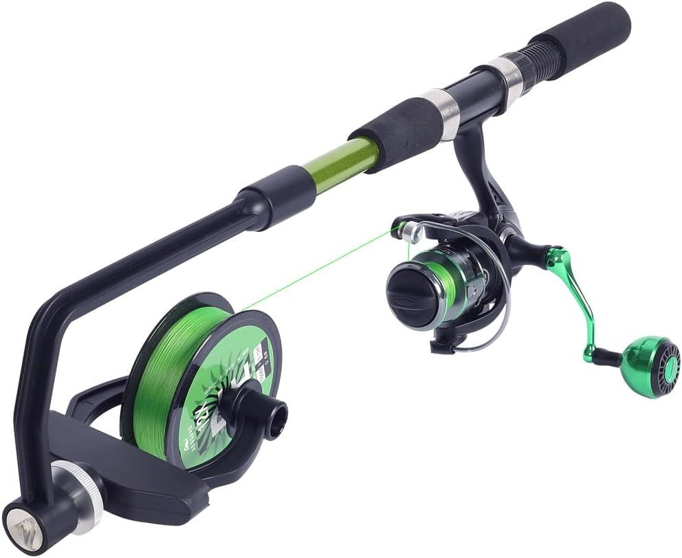 Fishing Line Spooler Adjustable Winder No Twist Portable for Casting Spinning