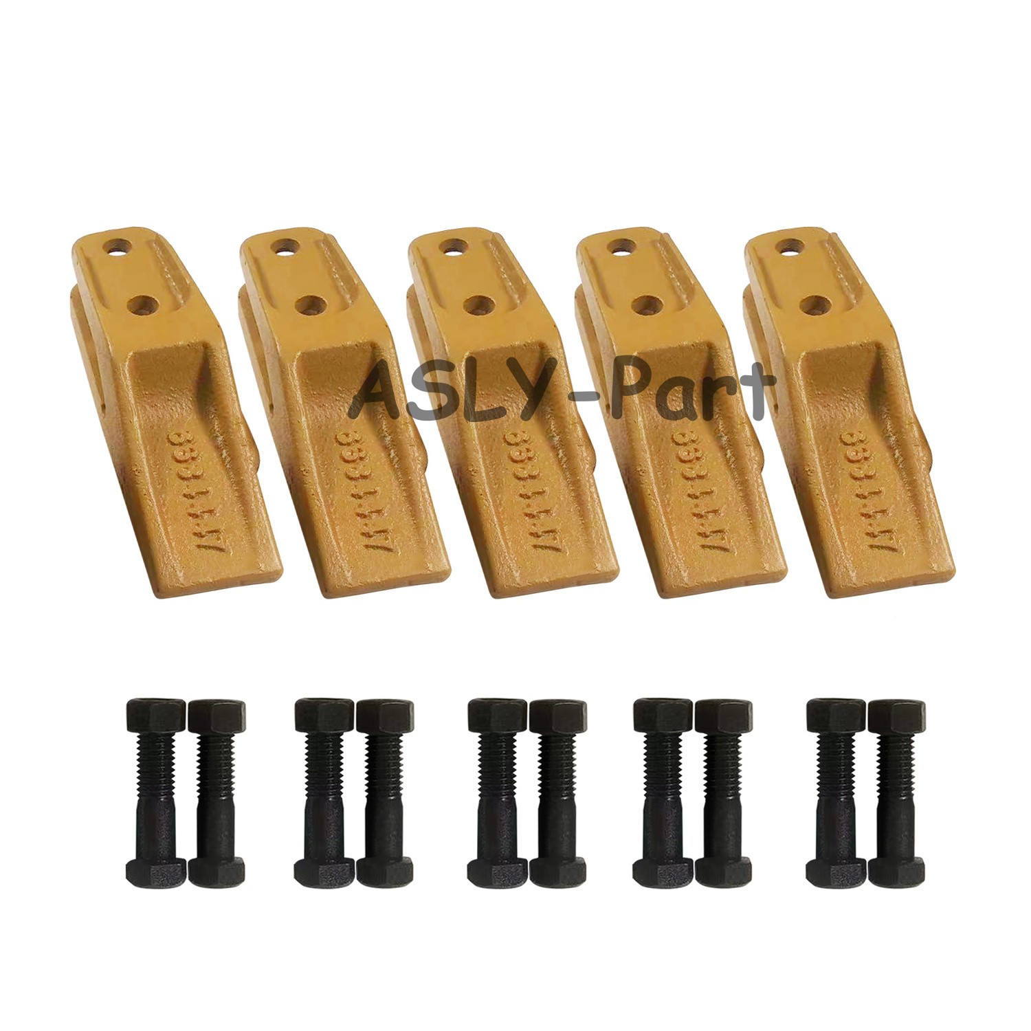 6684447 Bucket Teeth Skid Steer Backhoe Bolt On Tooth Unitooth - 5/10 PK