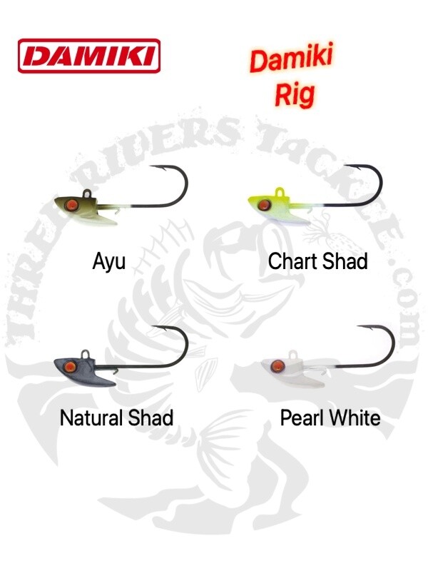 Damiki Rig Jigheads - Choose Size / Color