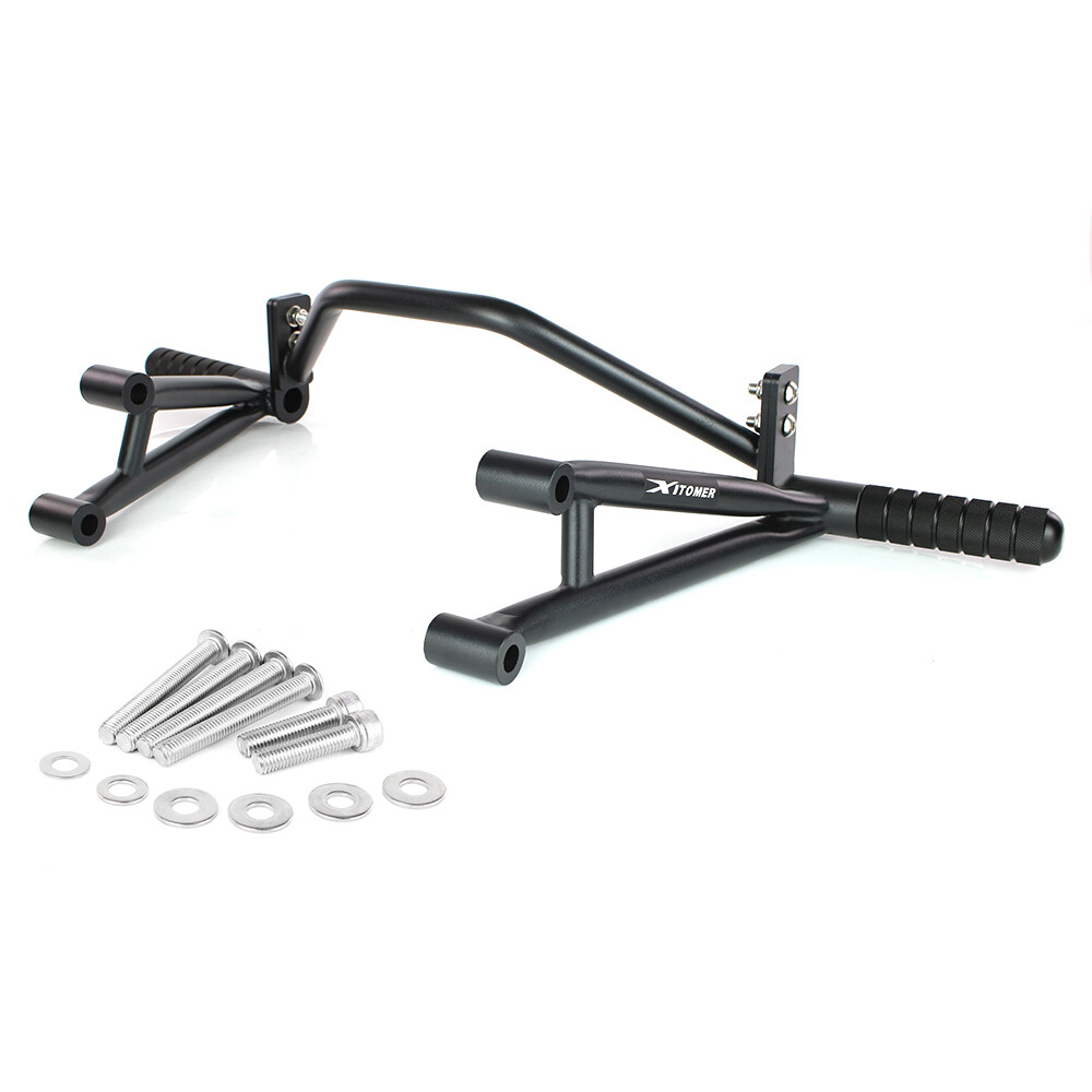Fit For Yamaha FZ-07 / MT-07 2014-2025 Stunt Subcage Rear Footpeg Crash Bars