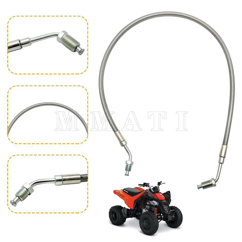 Front Left & Right Brake Line W/Fitting for Polaris Sportsman 400 500 600 700