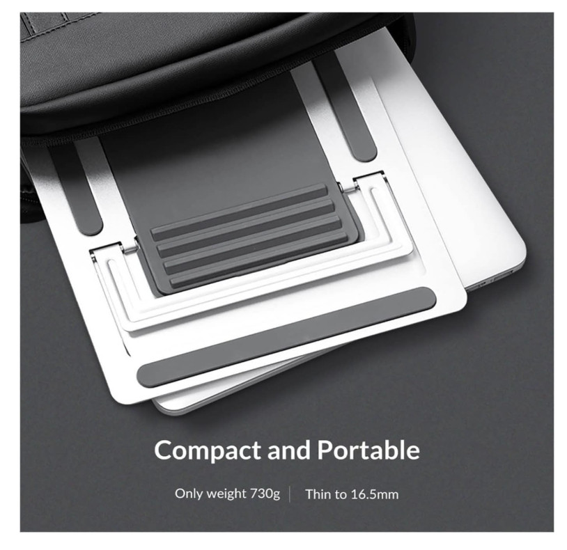 Laptop Stand Adjustable Computer Stand for Desk Ergonomic Aluminum Holder up 17"