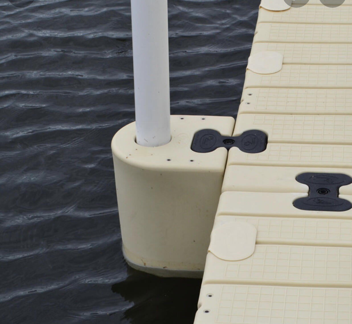 EZ dock pipe bracket  / Dog Bone 3.5”