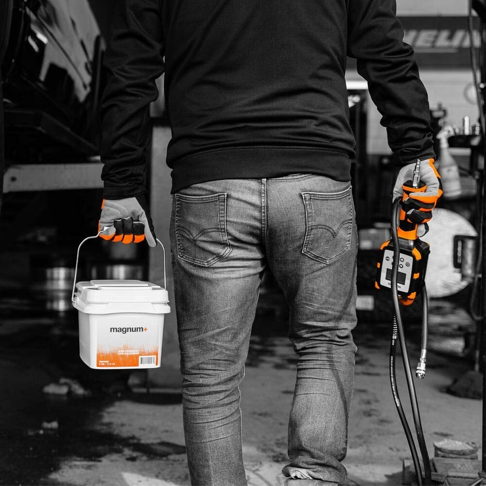 Magnum+ Tire Balancing Beads 17.6LB Bulk Tub Balance Beads 4x4 Truck & OTR, TPMS