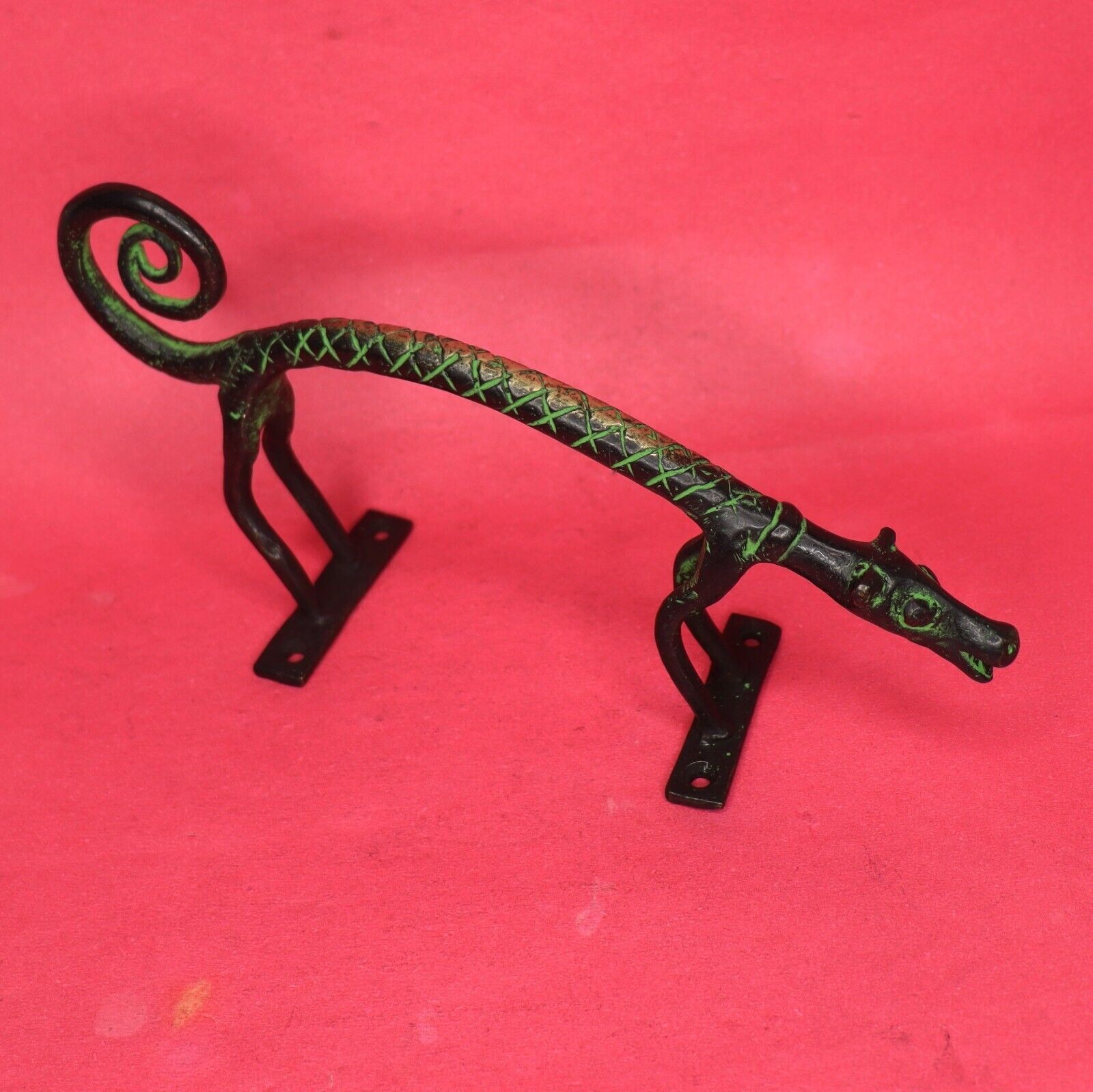 Unique Animal Shape Antique Vintage Style Handmade Brass Door Pull Knob Handle