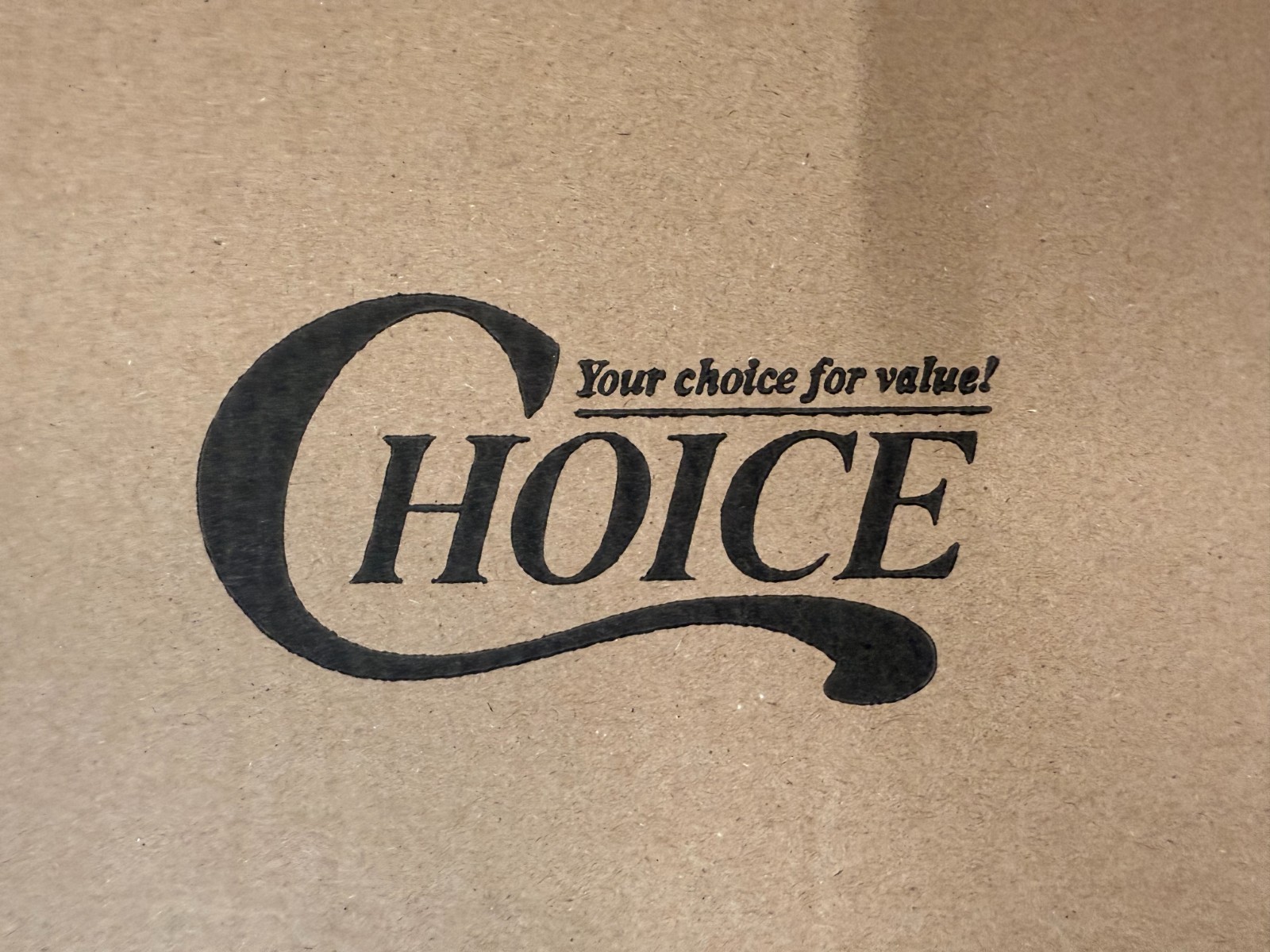 Winco Choice 18" x 24" x 1.75" Medium Tan Wooden Cutting Board /Prep # WCB-1824