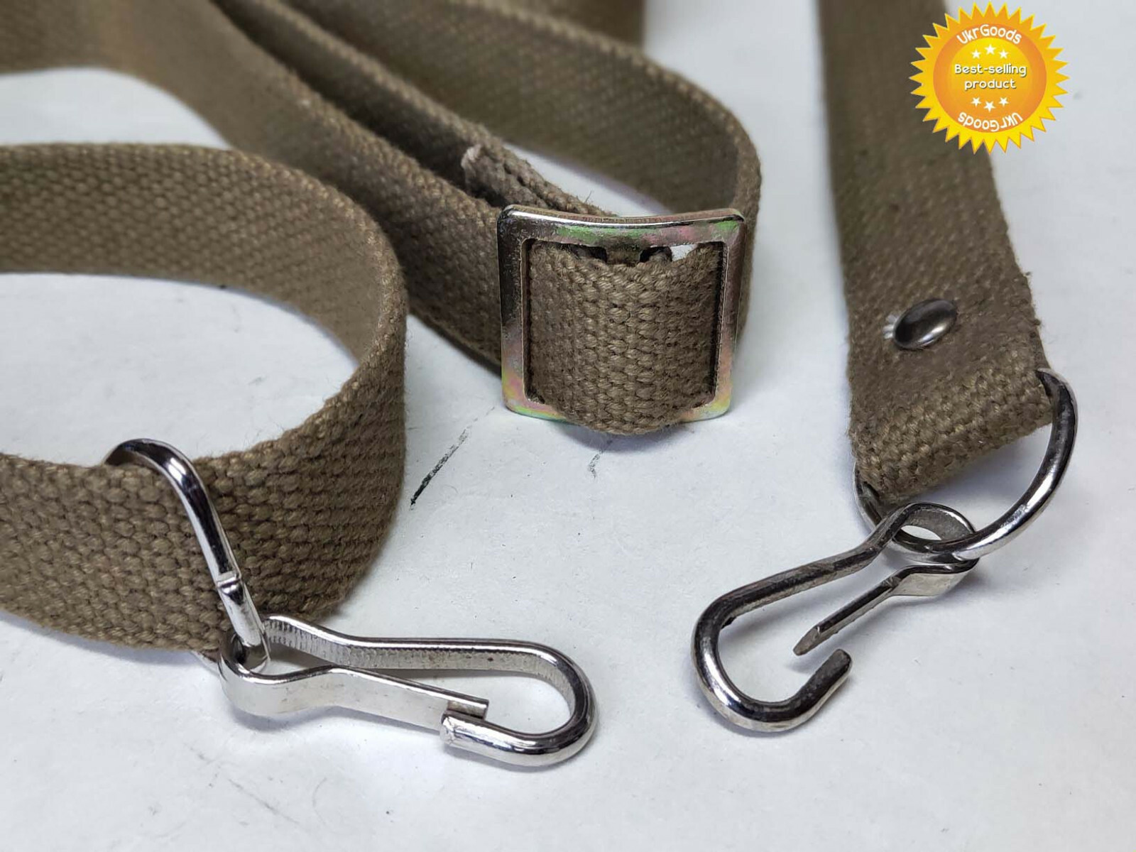 2 pcs Carrying Sling Belt Two Point Soviet USSR Army Military Strap Canvas New