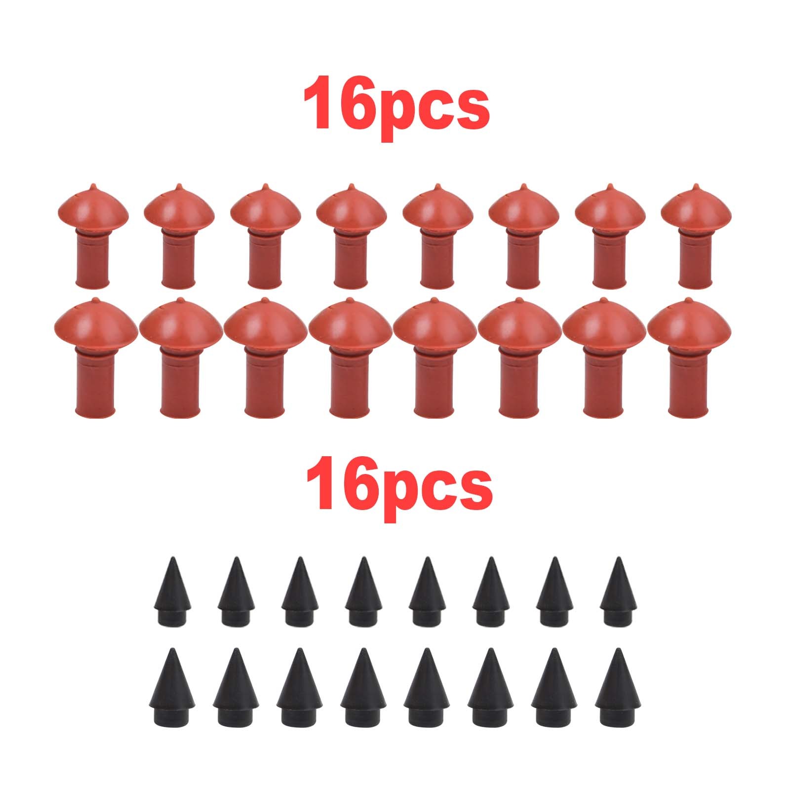 Tubeless Tire Gun Puncture Repair Kit Tire Patch Tools with Mushroom Plug Nozzle