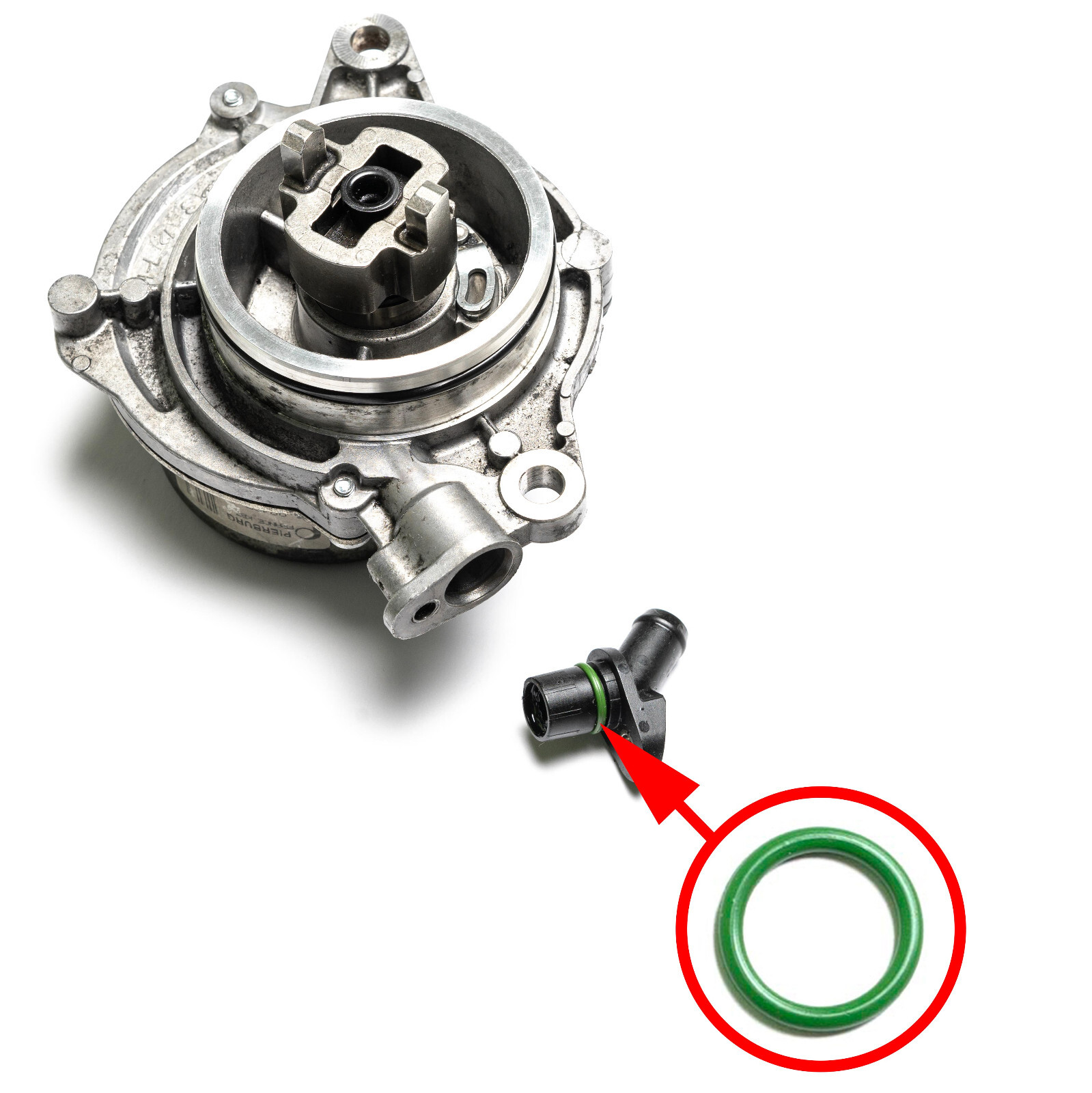 Vacuum pump repair kit BMW M57, M57N, M47N, M47N2 11667795142, 11667791232