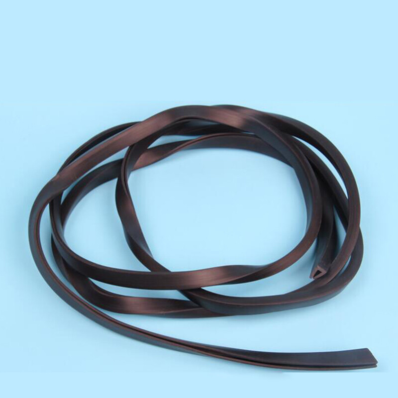 Edging Protection Frame Profile Rubber Trim Seal Flat Round U Shaped Slot 1-12mm