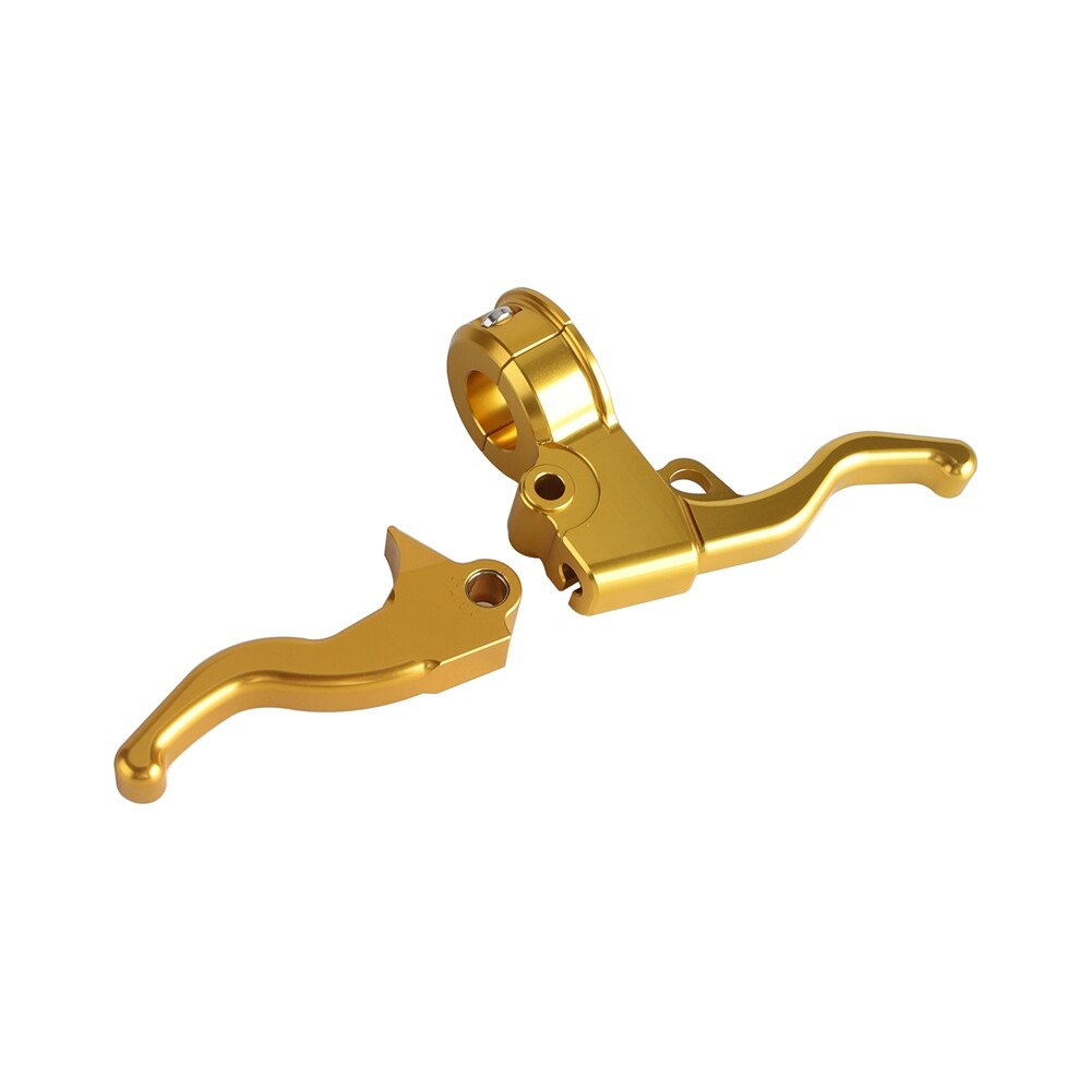 Easy Pull Clutch & Brake Levers For Harley Dyna Street Bob FXDB Low Rider 96-17