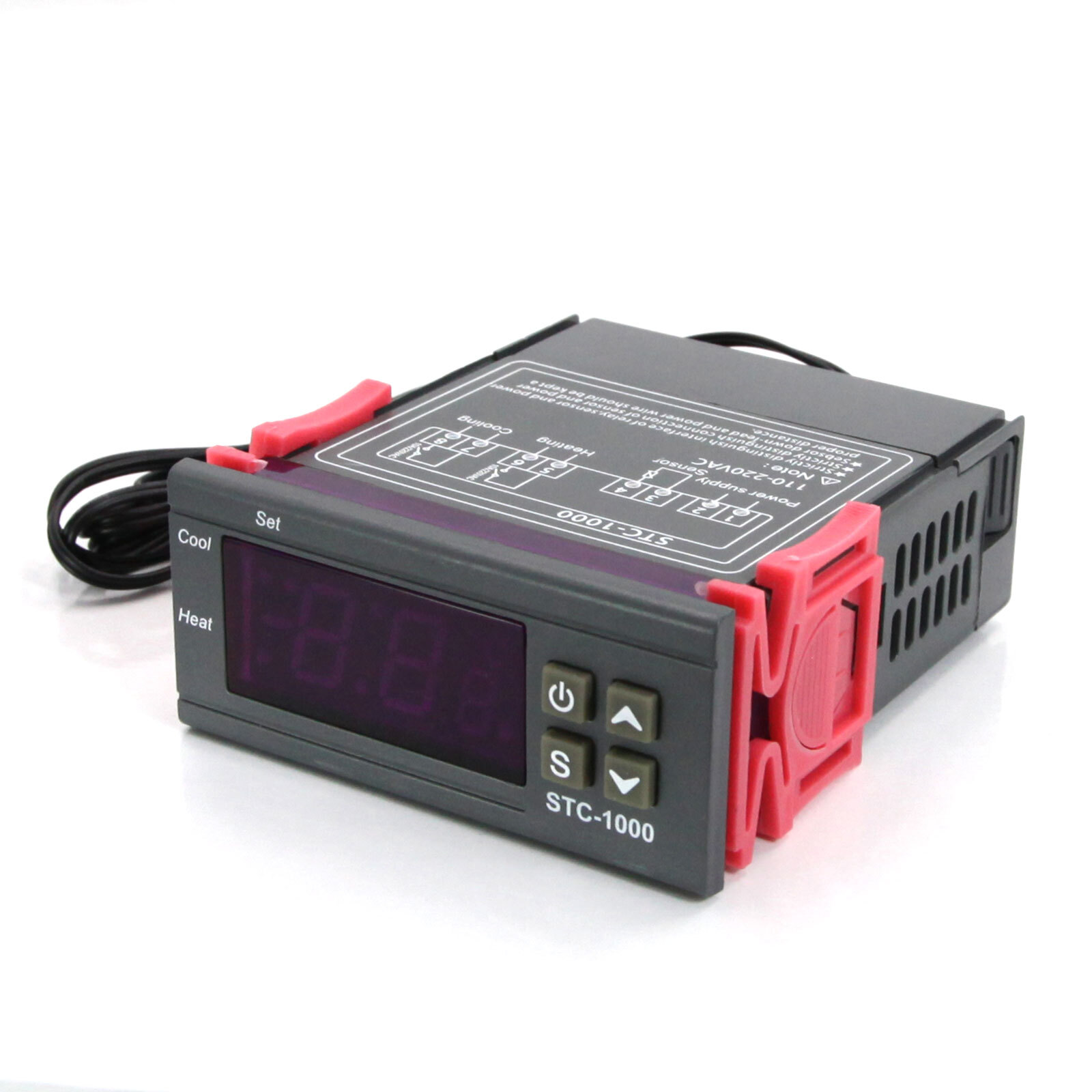AC 110V Universal STC-1000 Digital Temperature Controller Thermostat w/ Sensor