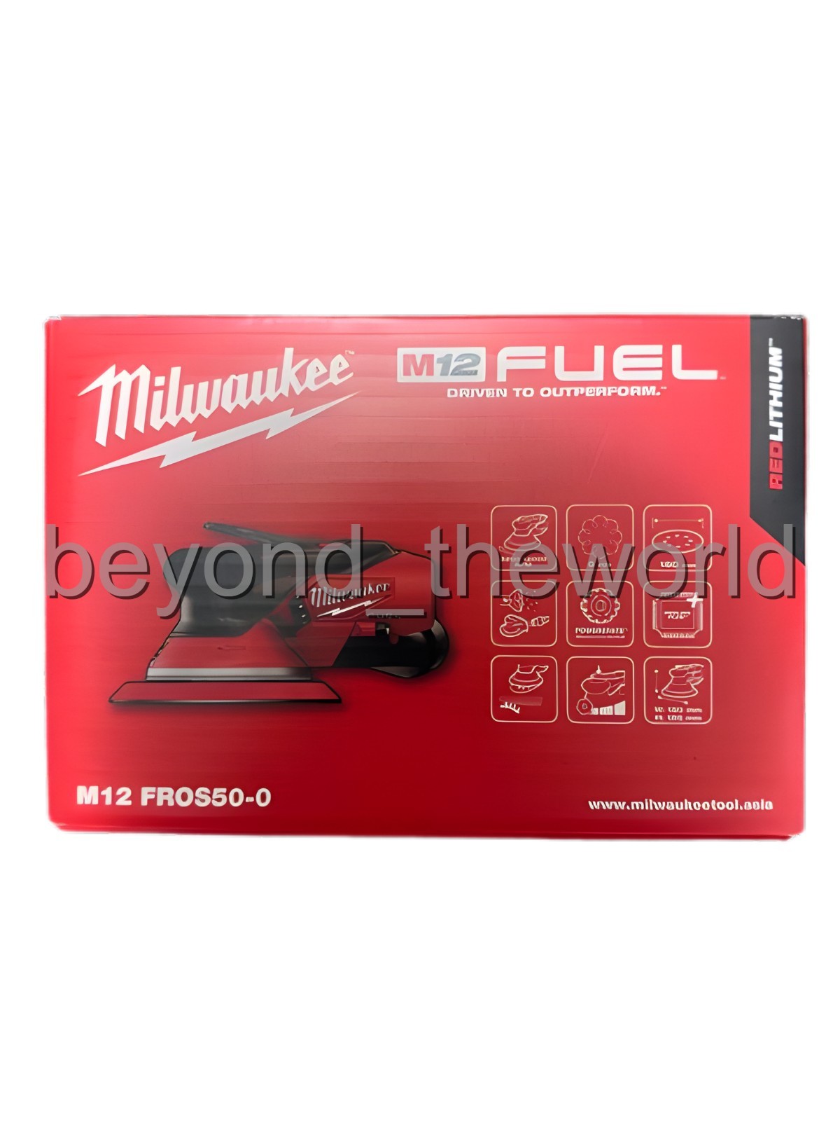 Milwaukee M12FROS50 12V 6" Random Orbital Sander Tool only