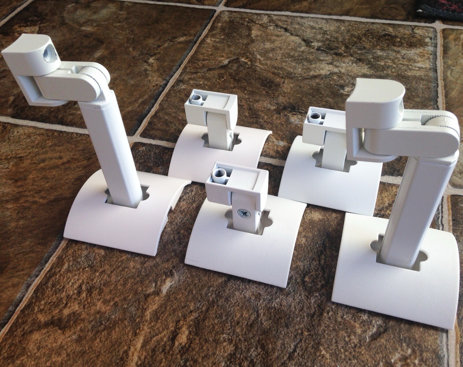 Set of 5 Bose UB-20B Wall Speaker Mount Brackets-Jewel/Other Cube Speakers UB20.