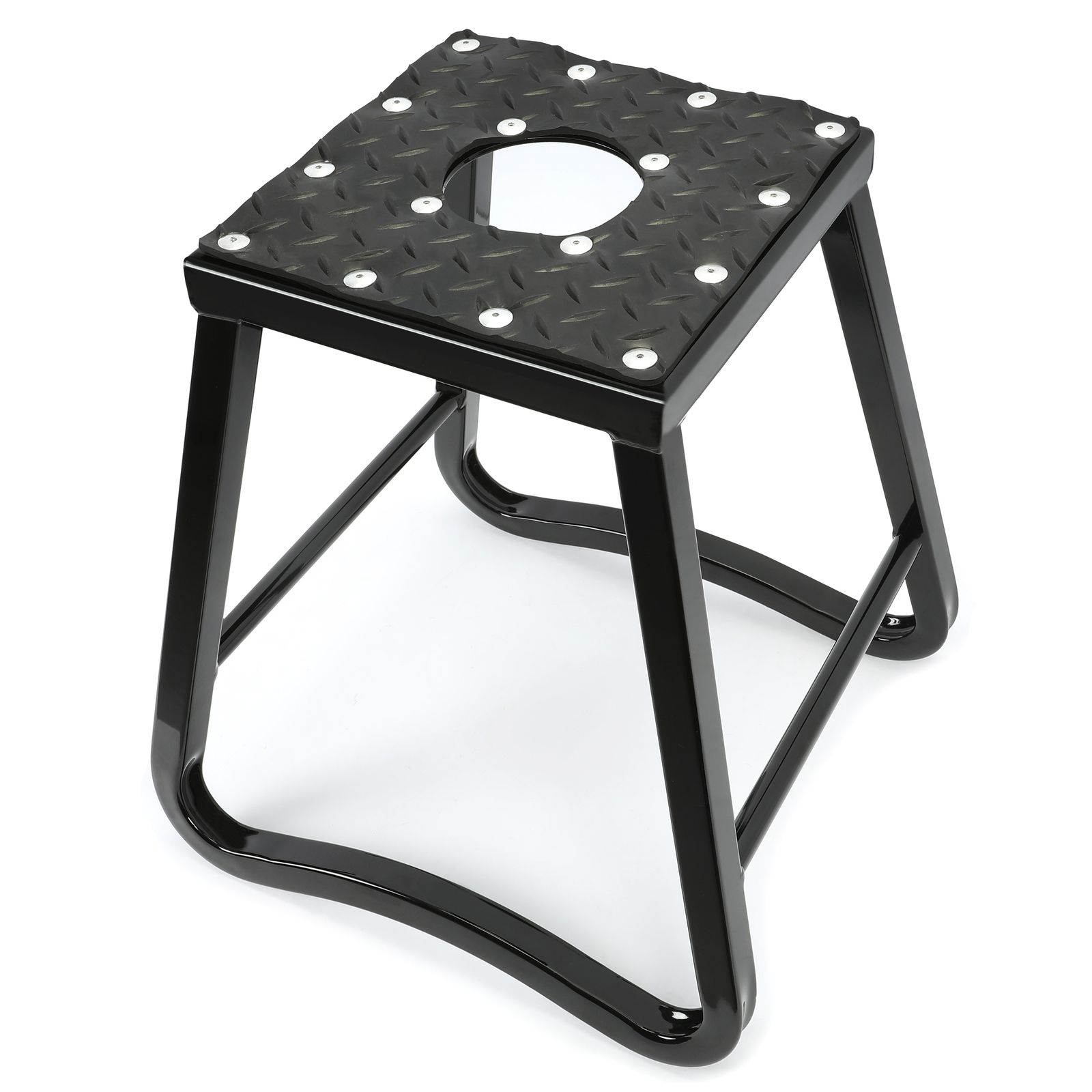 Motorcycle Motocross Dirt Bike Panel Stand 880 LBS Removable Black