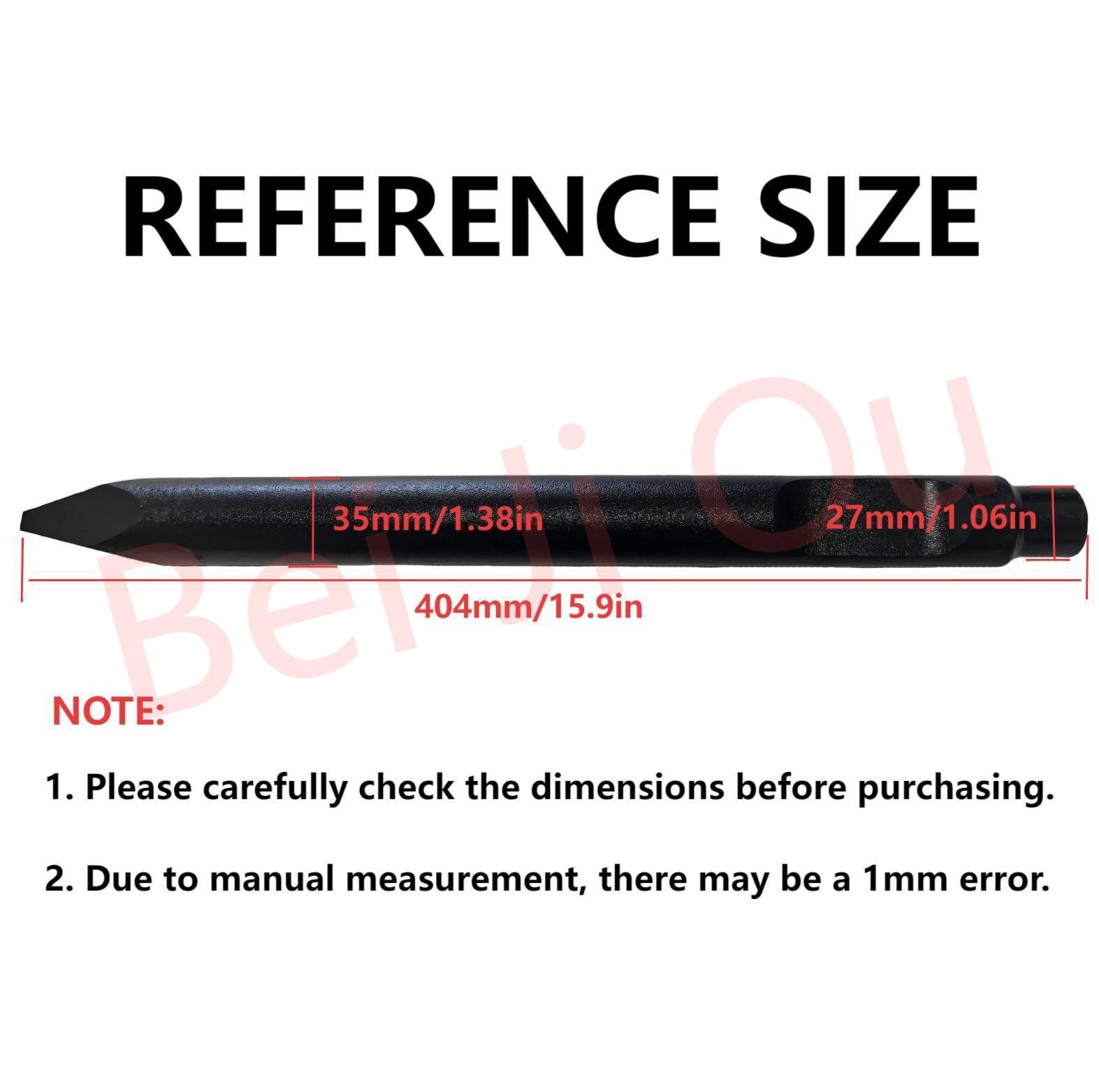 Breaker bit, chisel point, hydraulic jack hamme, concrete cement forSoosan SB30.