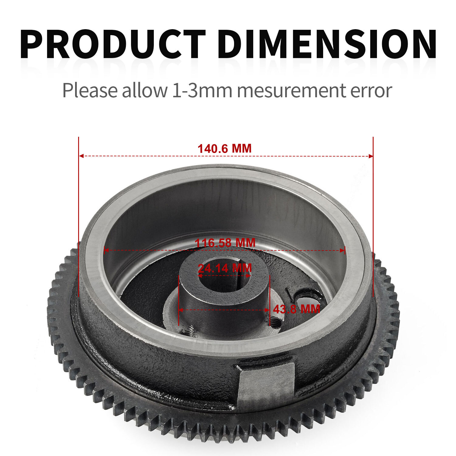 Flywheel FF97 Fit Polaris Big Boss Magnum Scrambler Sportsman 400 500 1997-2004