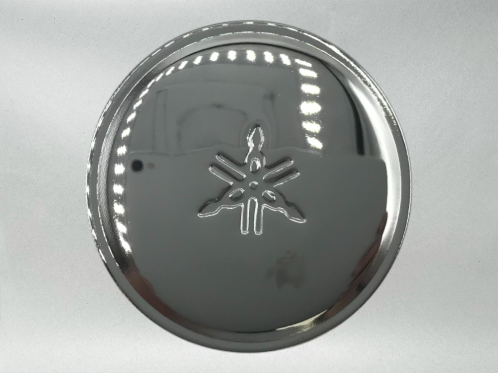 Yamaha Genuine OEM DT1 CT1 RT1 CHROME GAS FUEL TANK CAP 122-24610-01-00