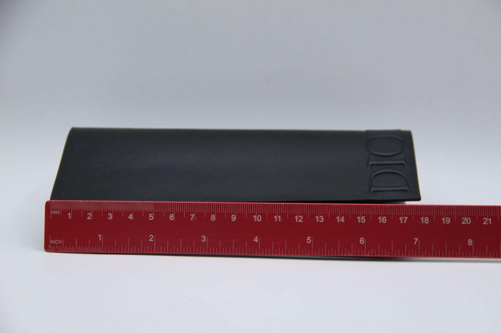 NEW CHRISTIAN DIOR BLACK AUTHENTIC EYEGLASSES SUNGLASSES CASE W/CLOTH & BOX