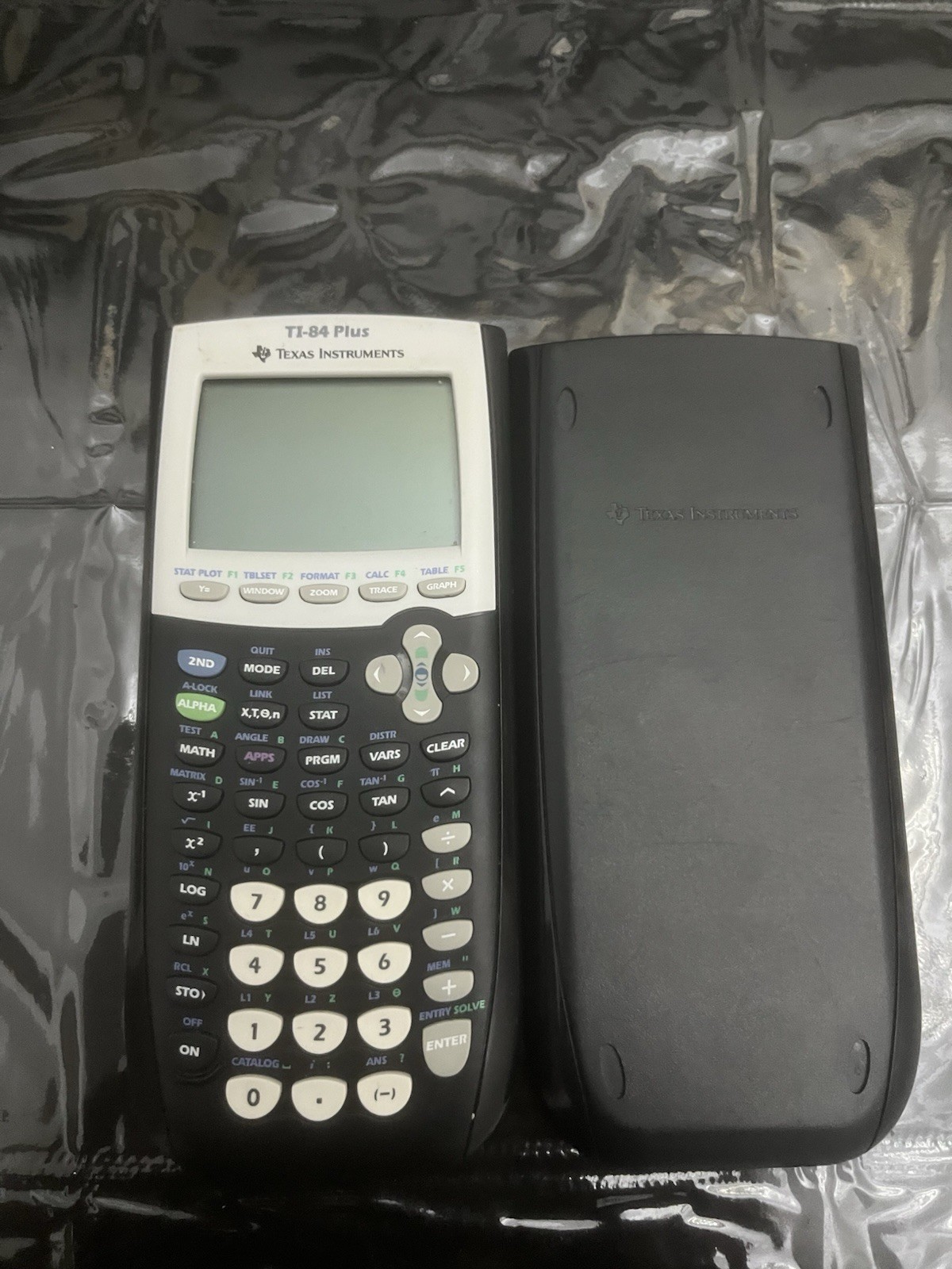 Texas Instruments TI-84 Plus Graphing Calculator Programmable LCD Display Lot