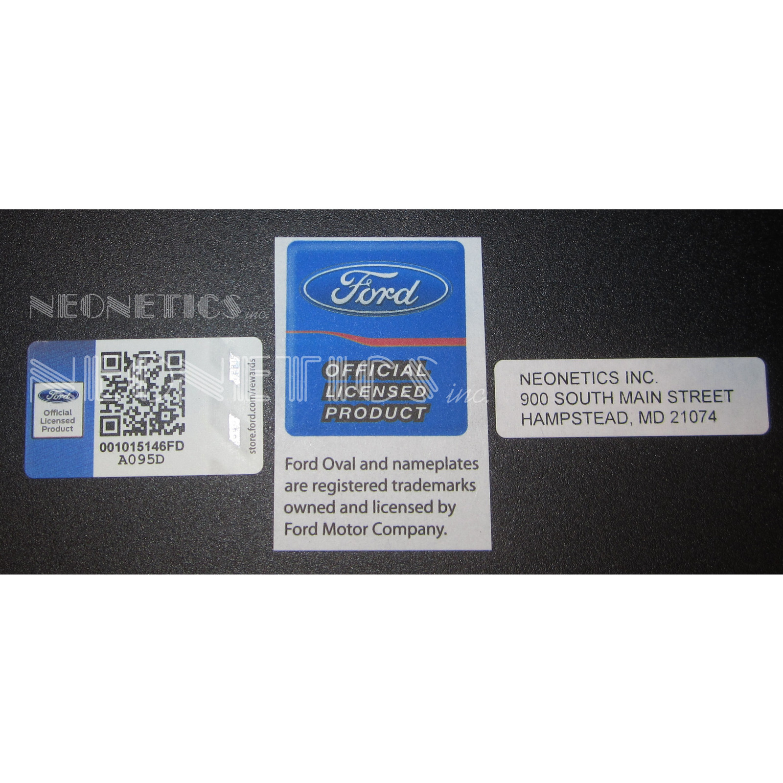 Ford Mustang Neon Clock sign Licensed light GT 5.0 Racing V8 Dads Garage lamp