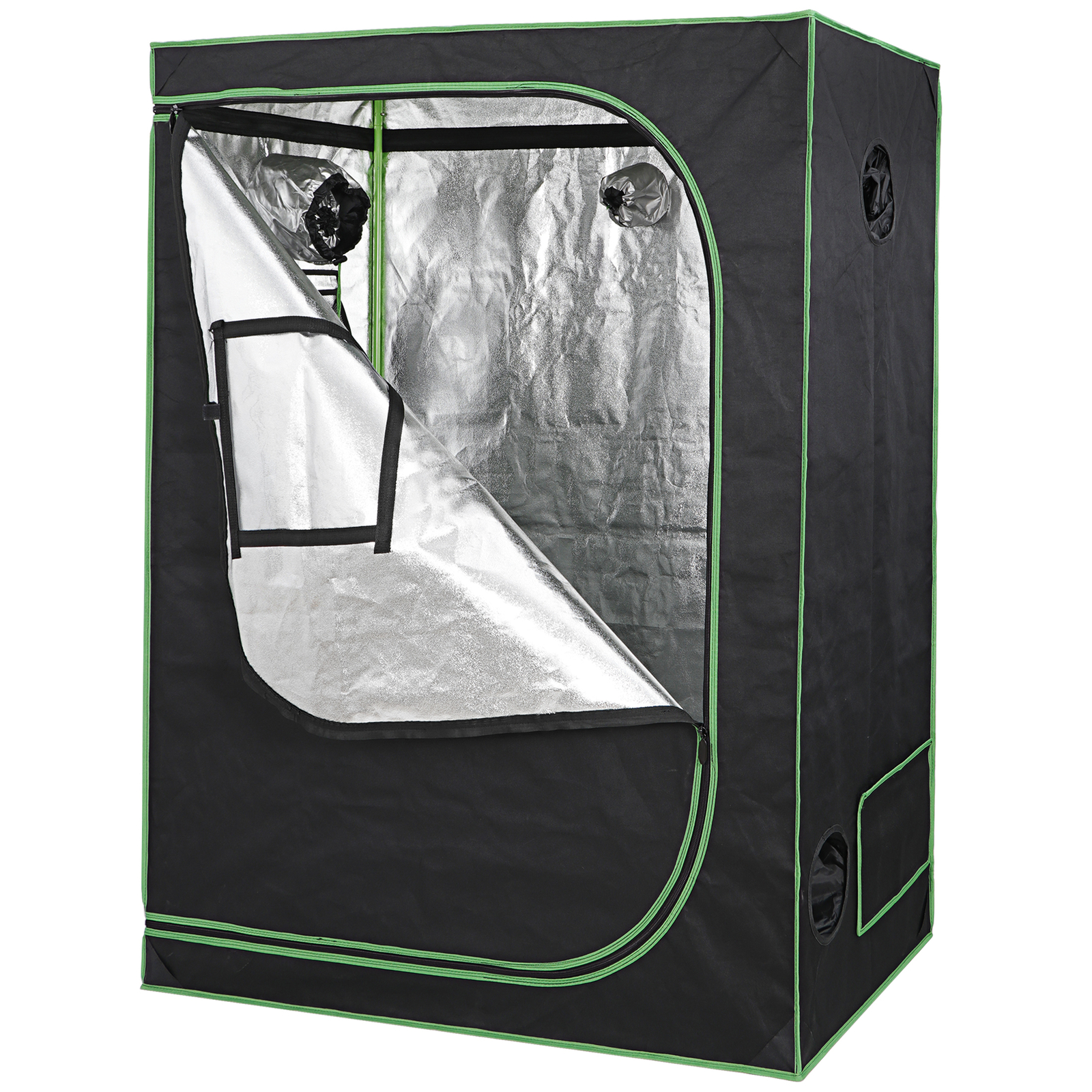 48"x24"x60" 100% Reflective Mylar Non Toxic Hydroponic Grow Tent Indoor Outdoor