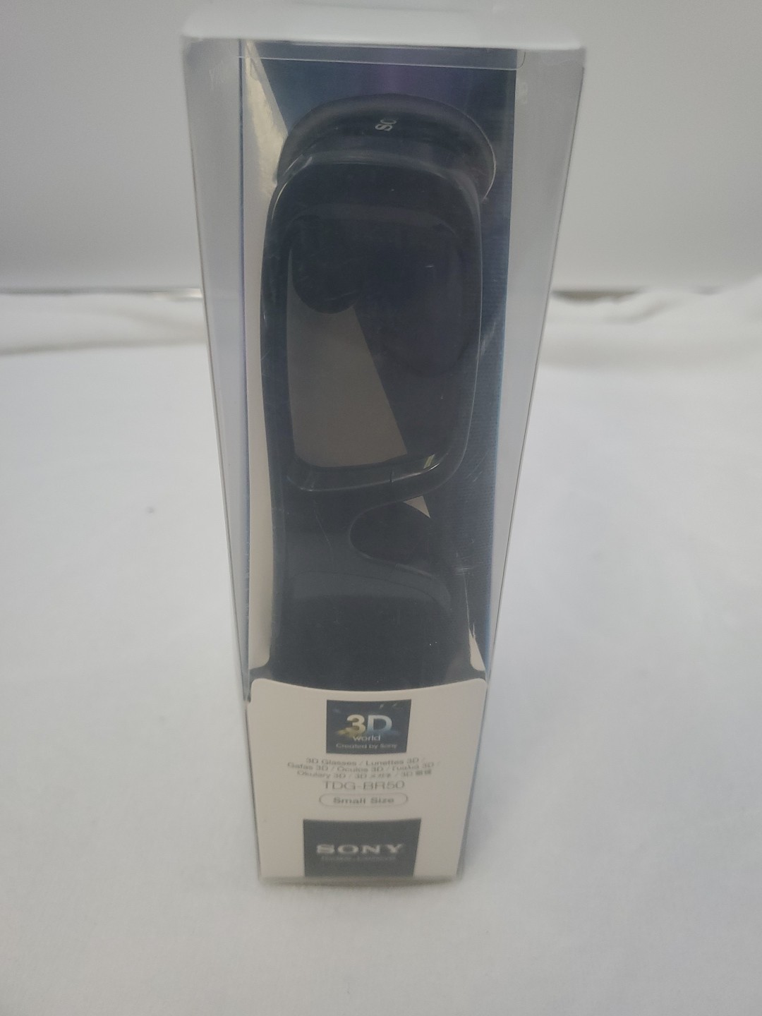Sony TDG-BR50 3D Glasses Black Size Small NEW In Box Bravia