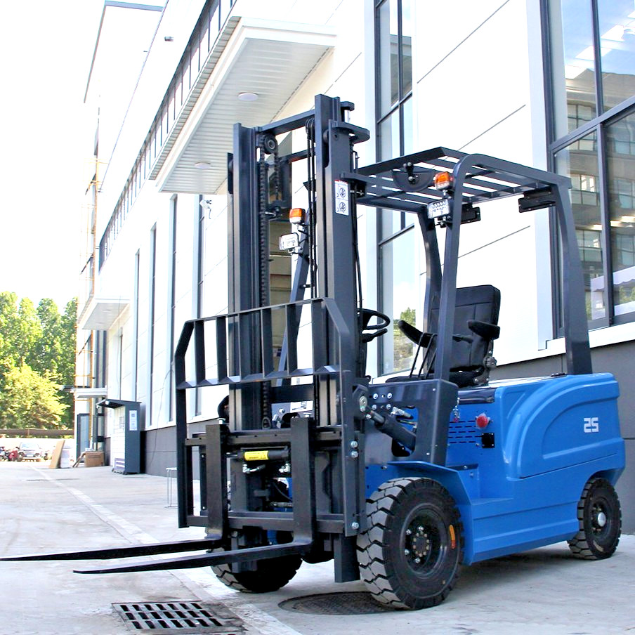 FREE SHIP 2.5Ton Electric Forklift 5500lbs Rated W/60V 70Ah Charger Side Shift