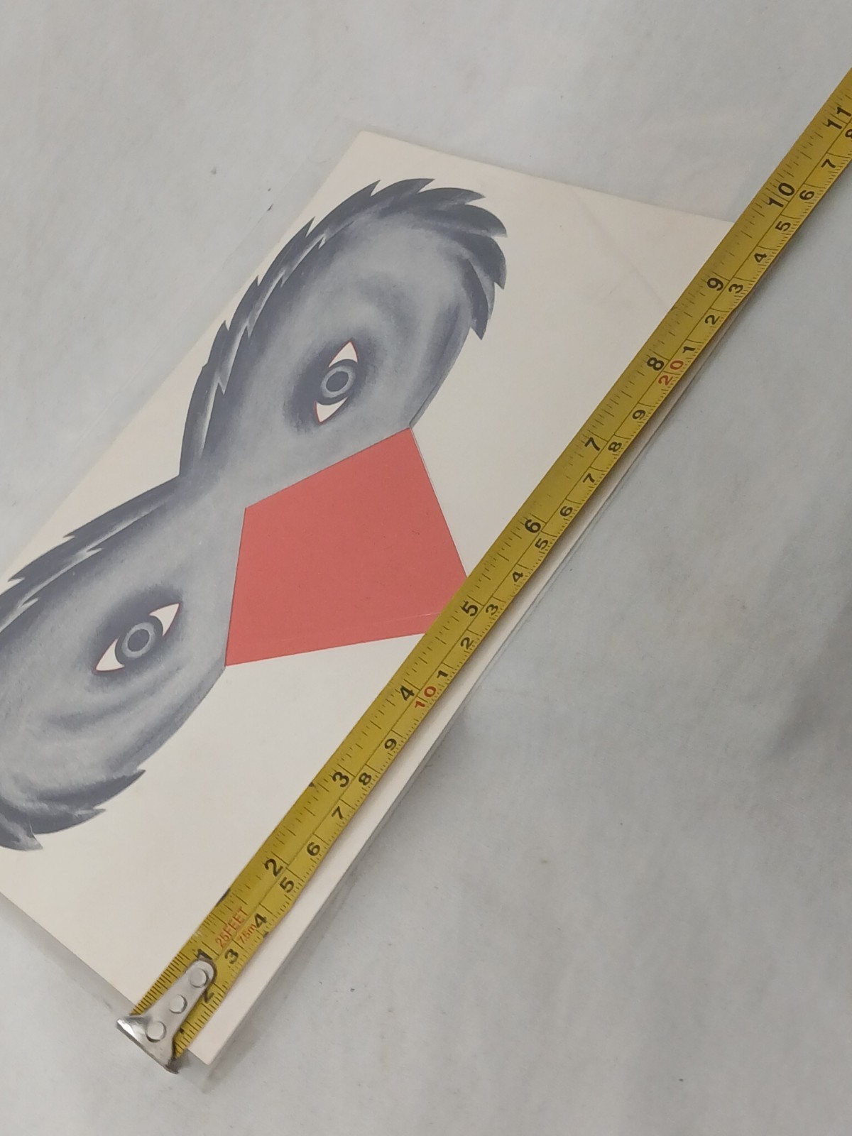 Vintage 1963 Alfred Hitchcock's THE BIRDS Movie Promotional Paper Mask NOS RARE