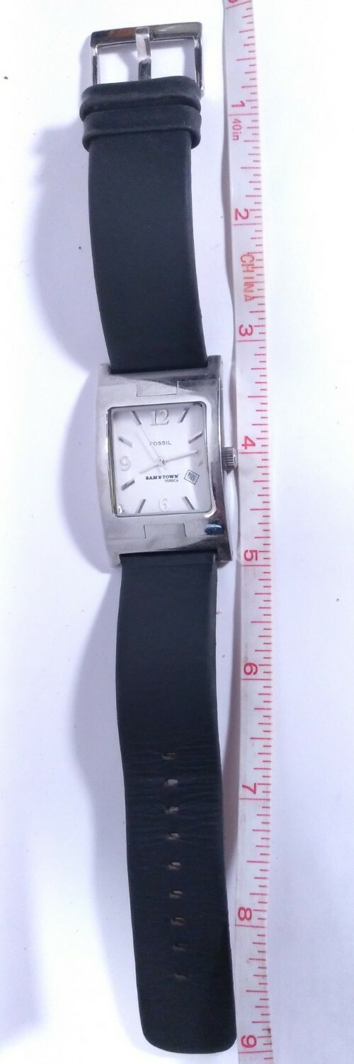Sams Town Tunica Casino Watch by Fossil Arkitekt Pr5168 Black Band Silver Case