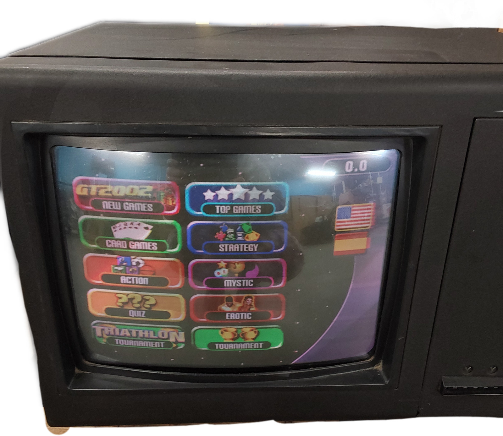 Merit Industries Megatouch Force Classic Video Arcade Machine 2007 Original