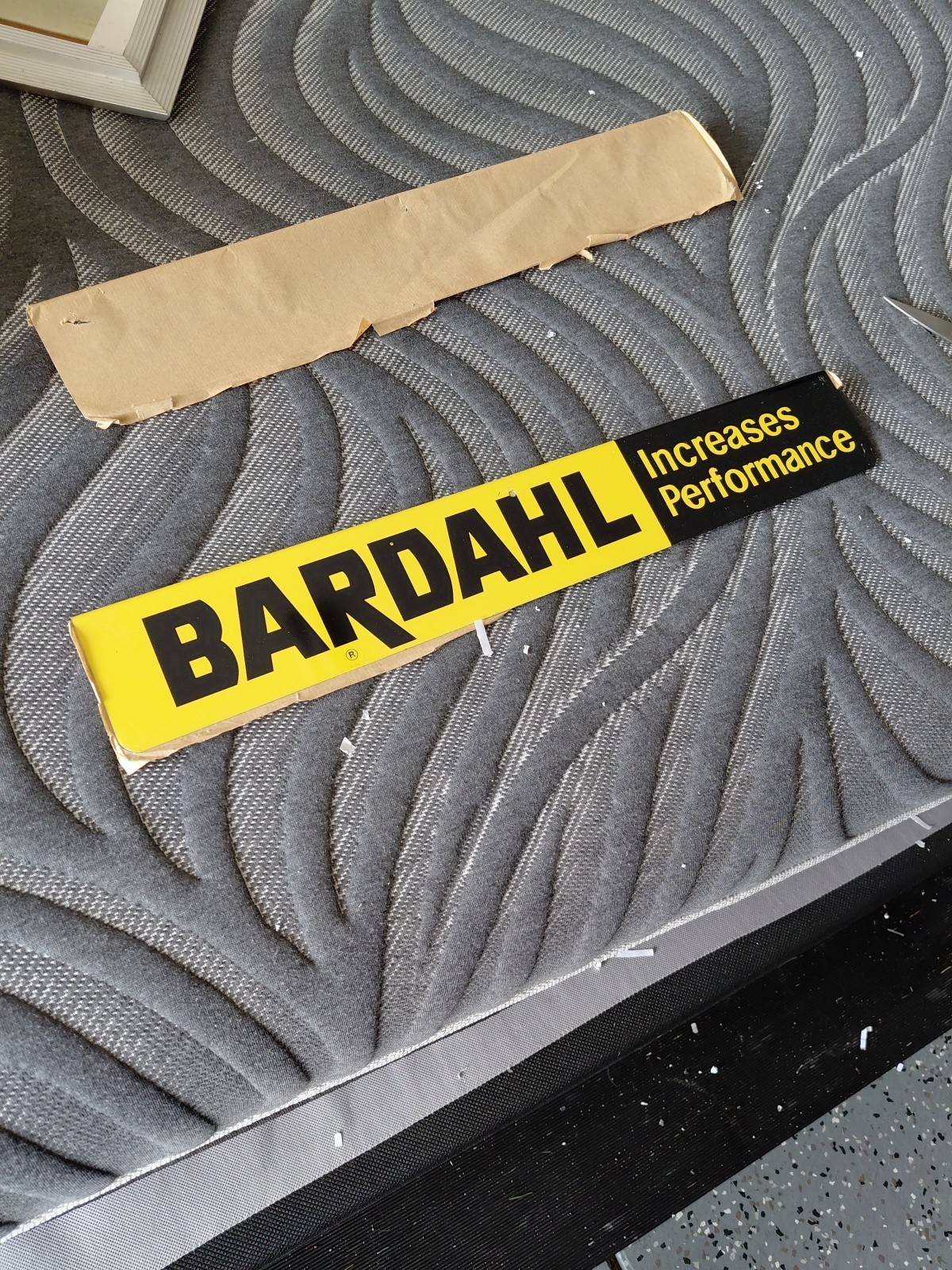 c.1946 Original Vintage George Washington Pipe Tobacco Sign Rj Reynolds NOS RARE