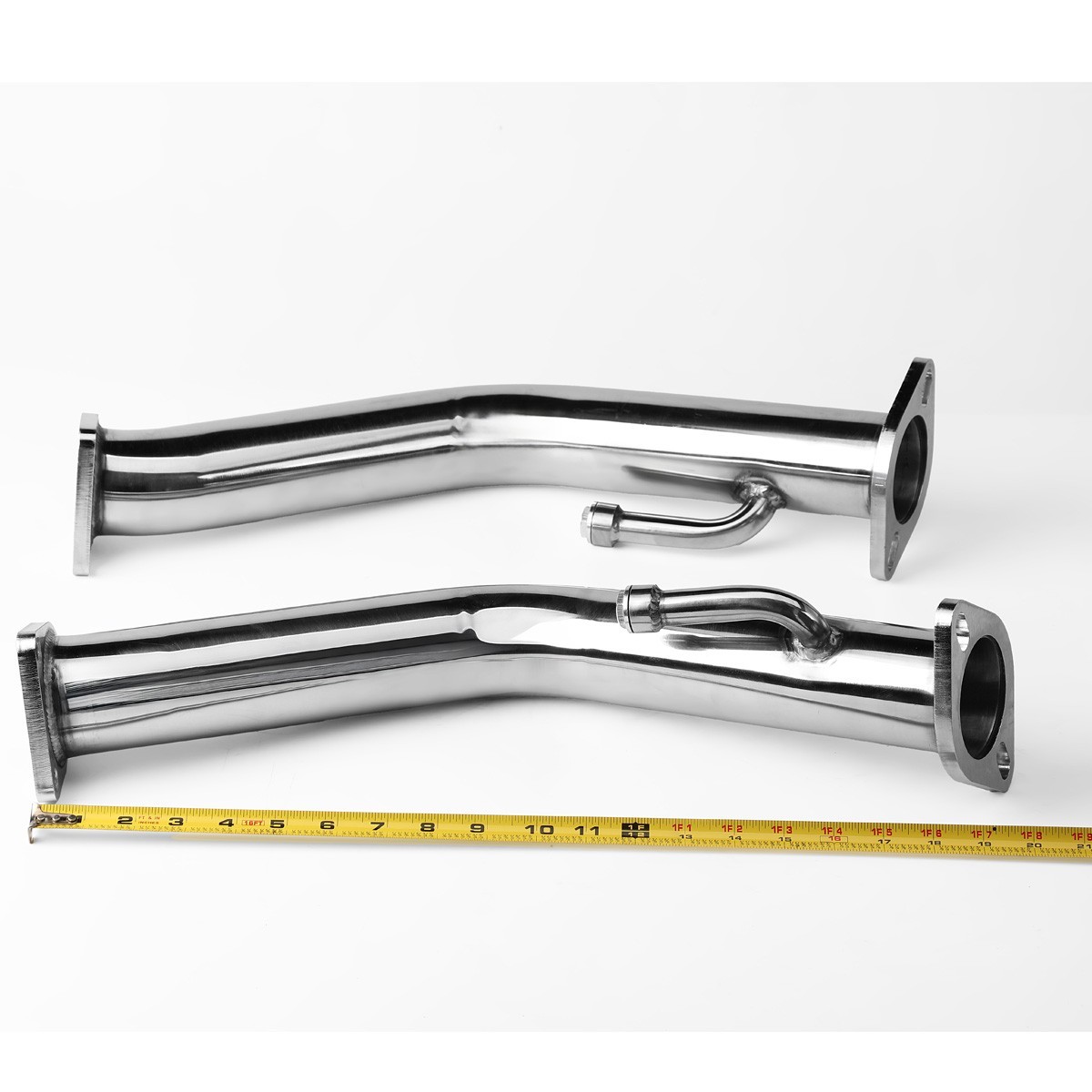 2.5" Exhaust Pipe Fit For 09-18 Nissan 370Z 08-13 Infiniti G37