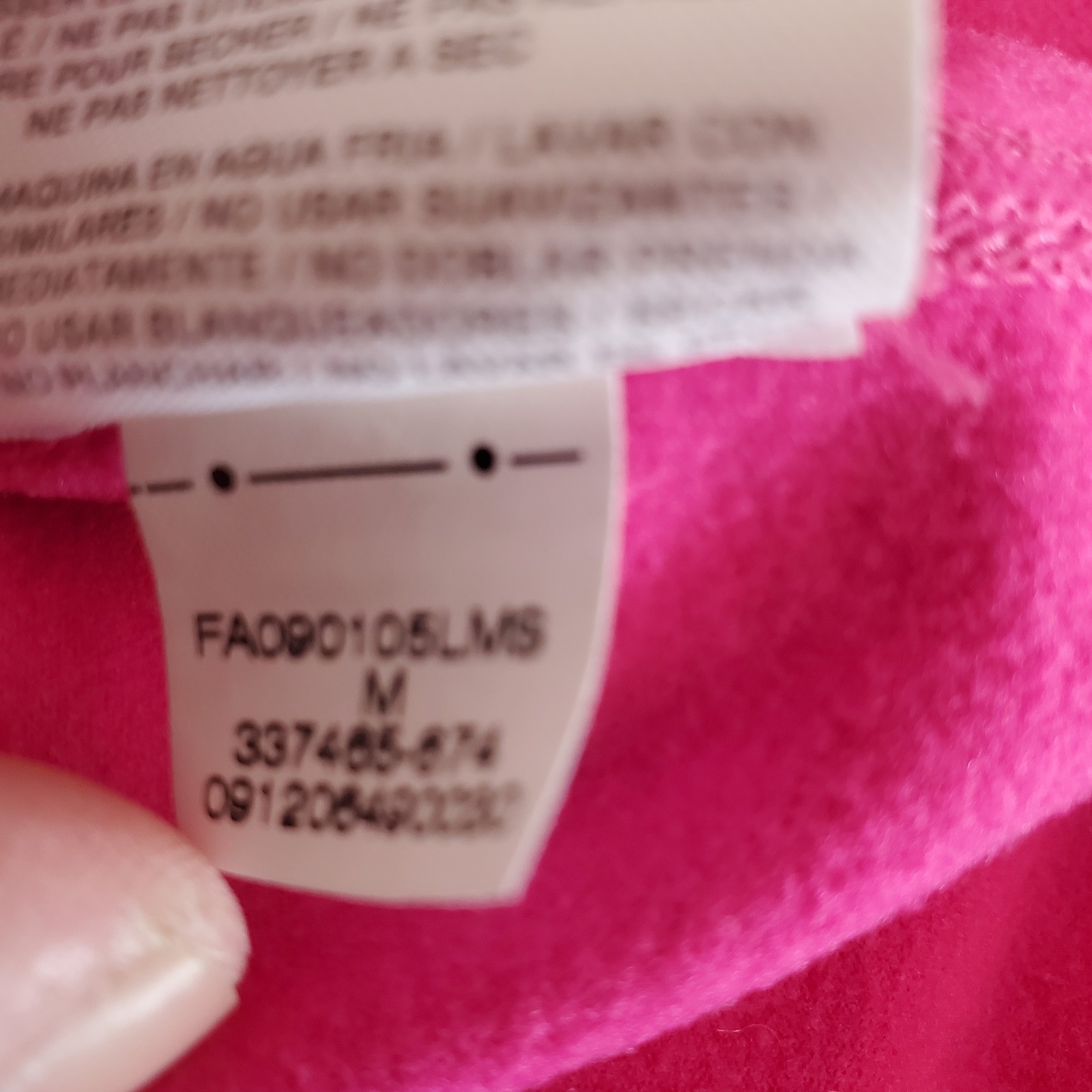 Nike Pro Women's Medium M Long Sleeve Compression Base Layer Shirt Hot Pink