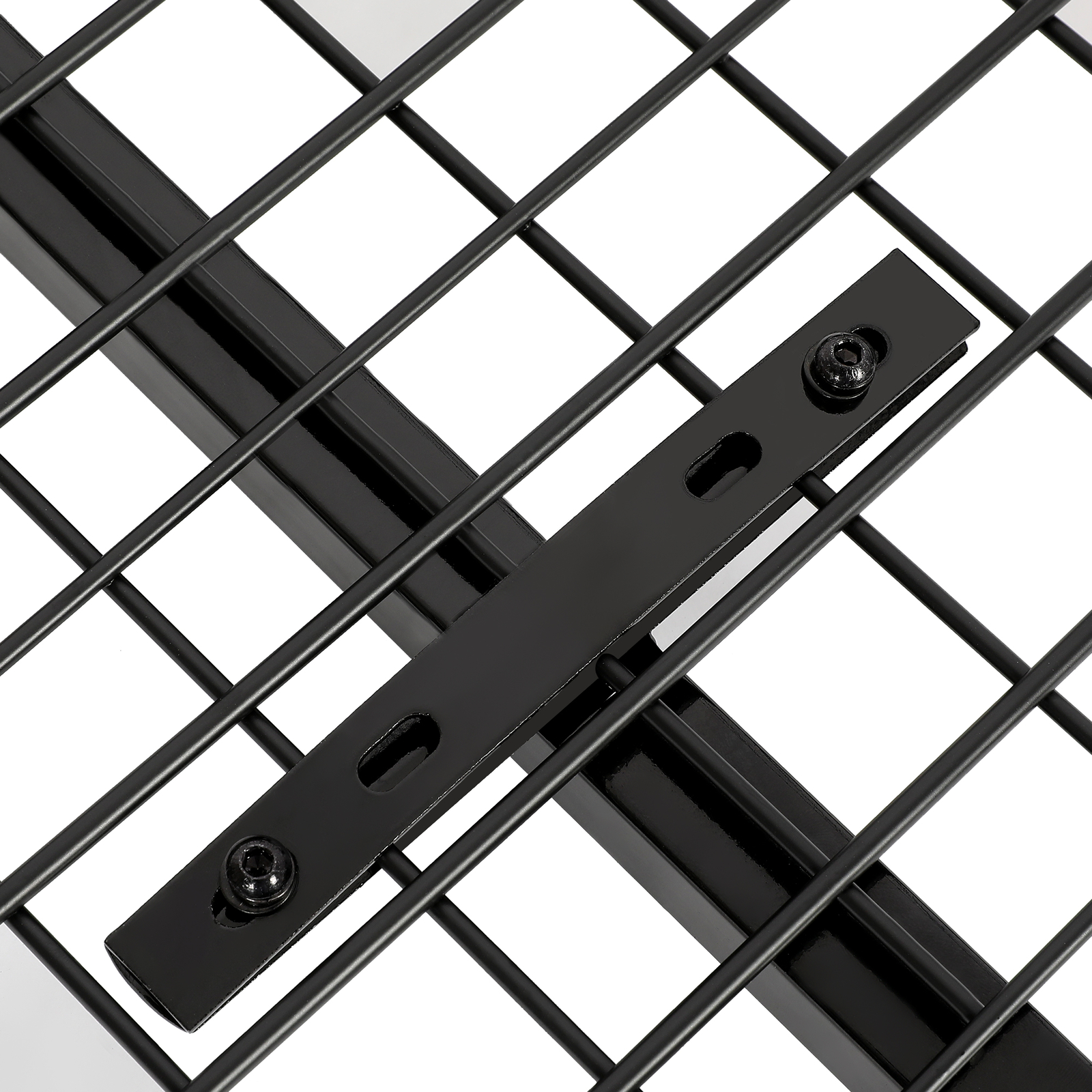 New For Most Mobility Scooters Sturdy Steel Black Folding Rear Basket Accessory