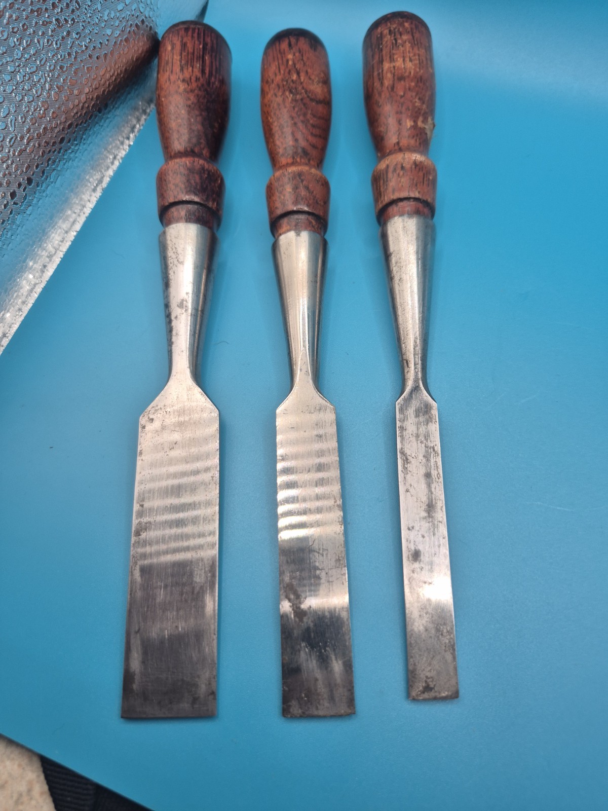 Vintage Stanley 750 Chisels , Set of 3