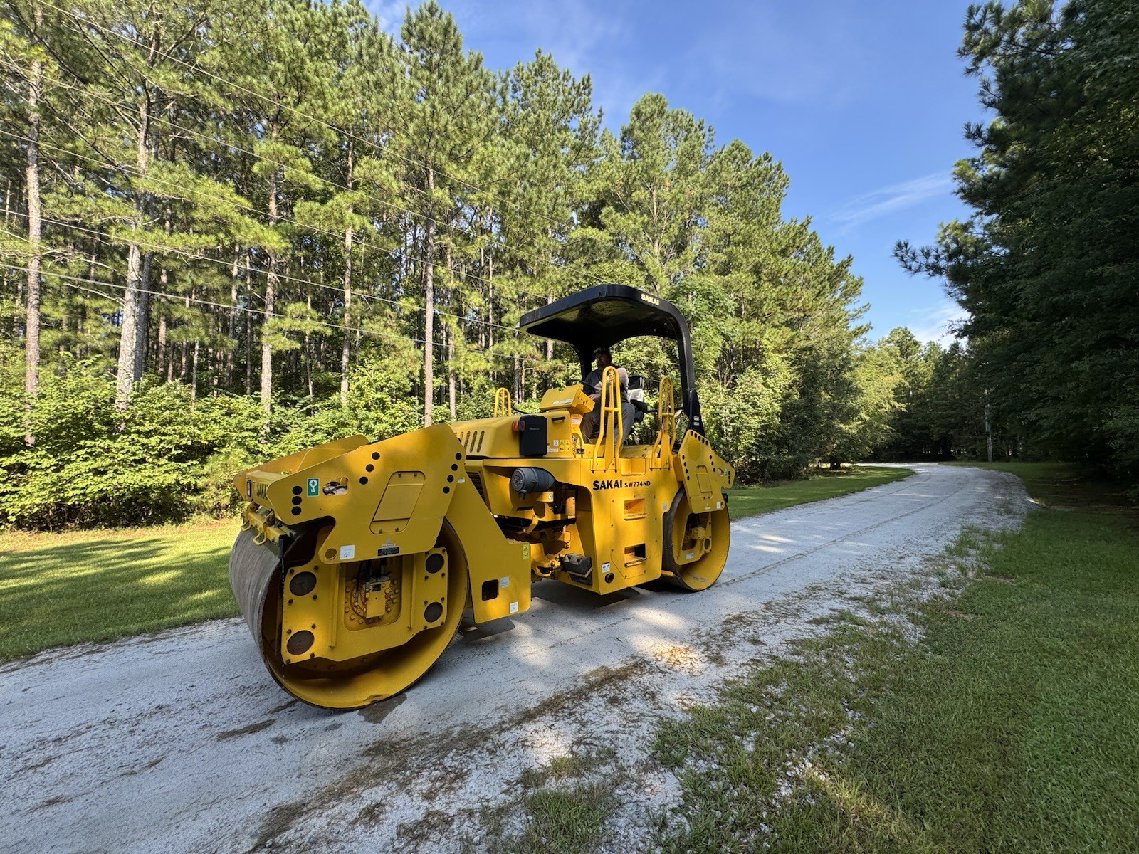 2022 Sakai SW774ND Double Drum Asphalt Roller