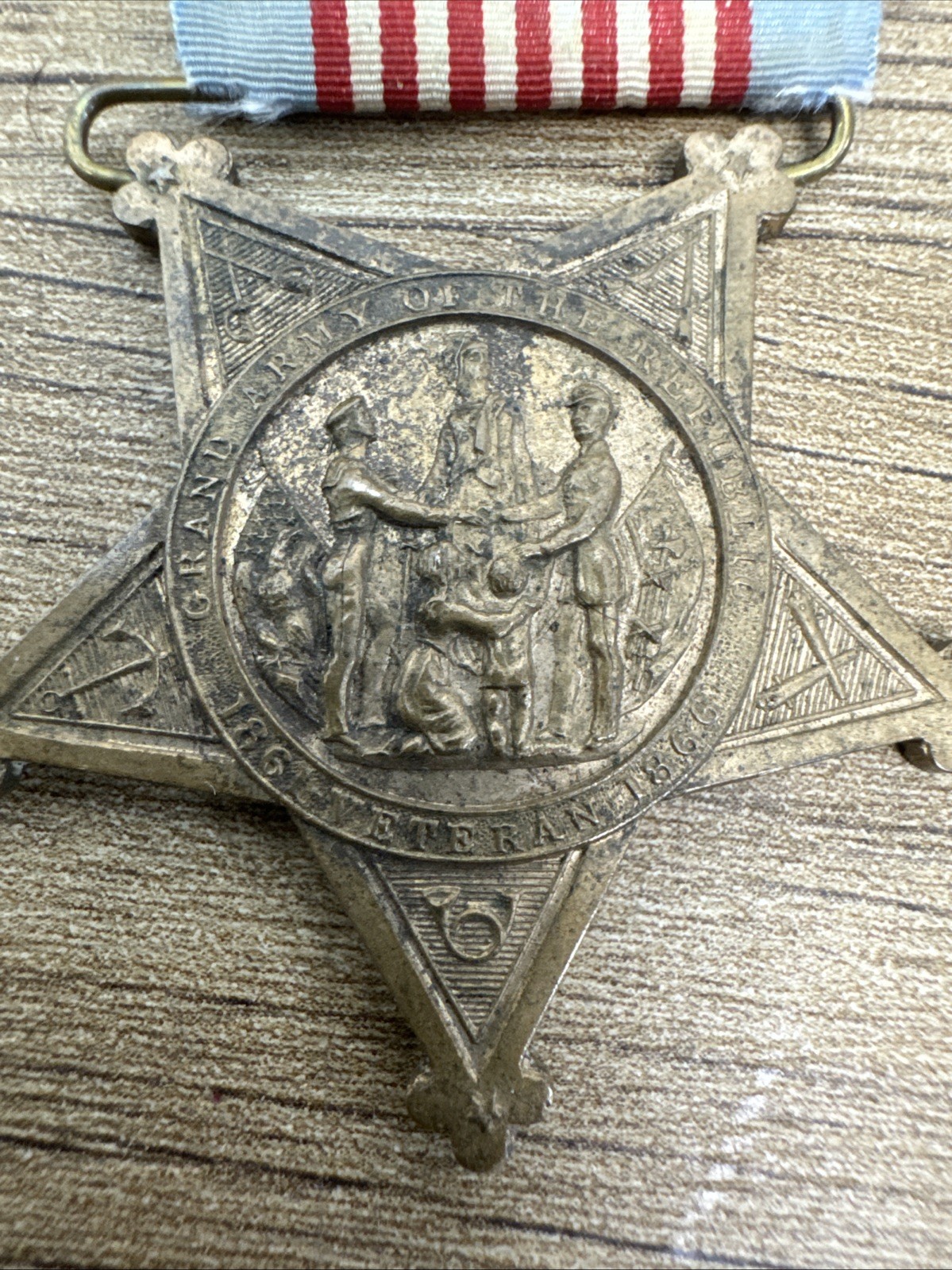 Spanish American War Veterans Medal USWV w Original Baird-North Box