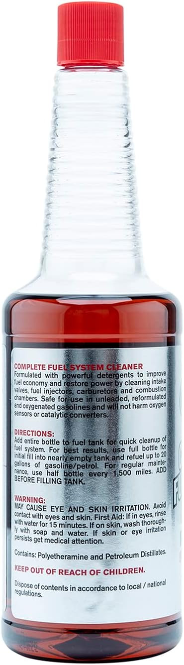 Red Line 60103 SI-1 Complete Fuel System Cleaner, 15oz Bottles, 4 Pack