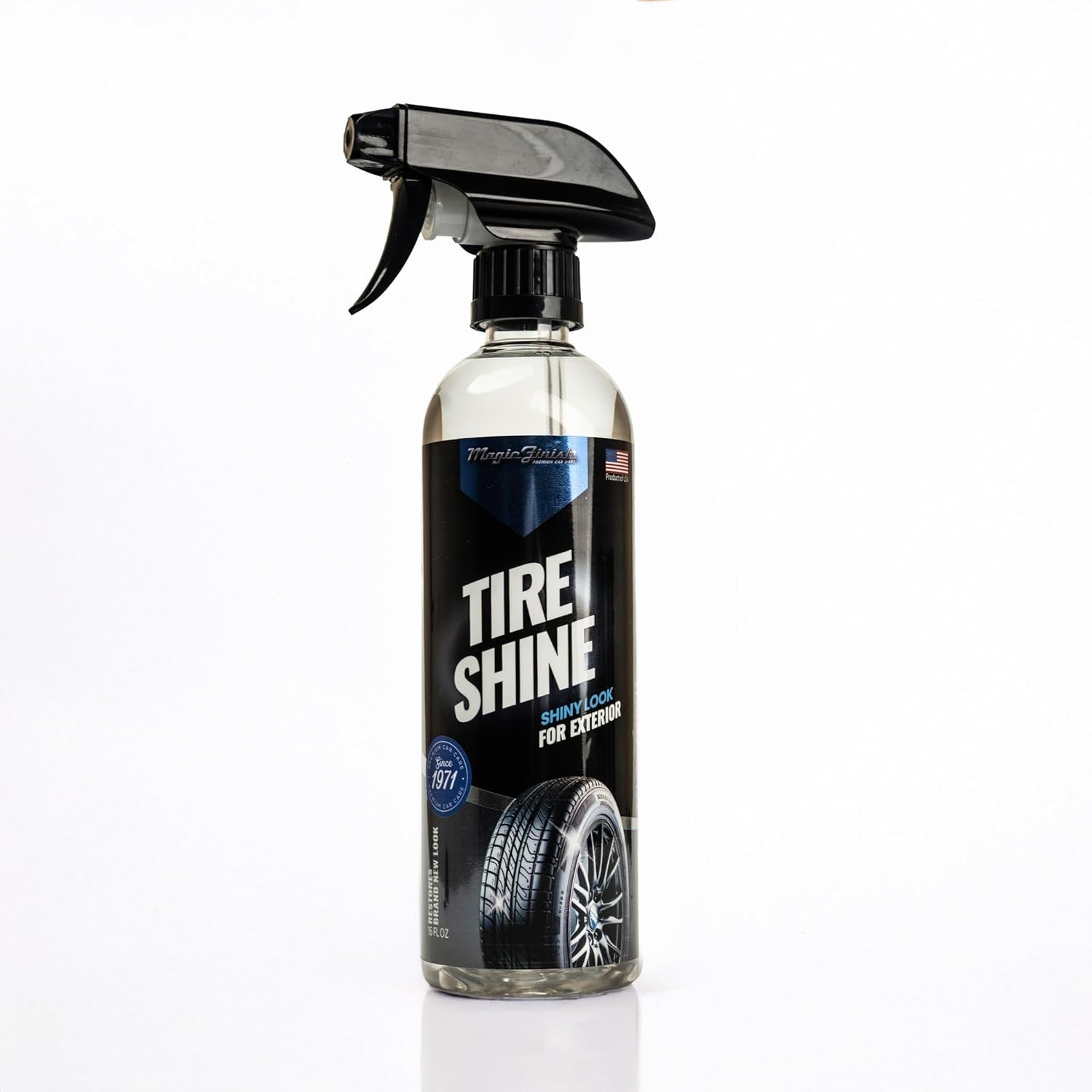 Tire Shine (16 fl oz) – Silicone-Based Tire Dressing for Long-Lasting Wet Look
