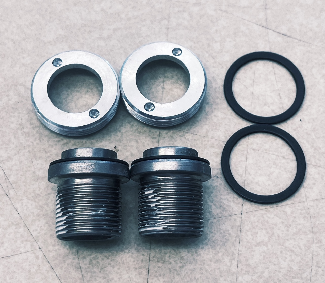 GENUINE Shimano Ultegra Self-Extracting Crank Bolts, FC-6500, BRAND NEW *-NOS-*