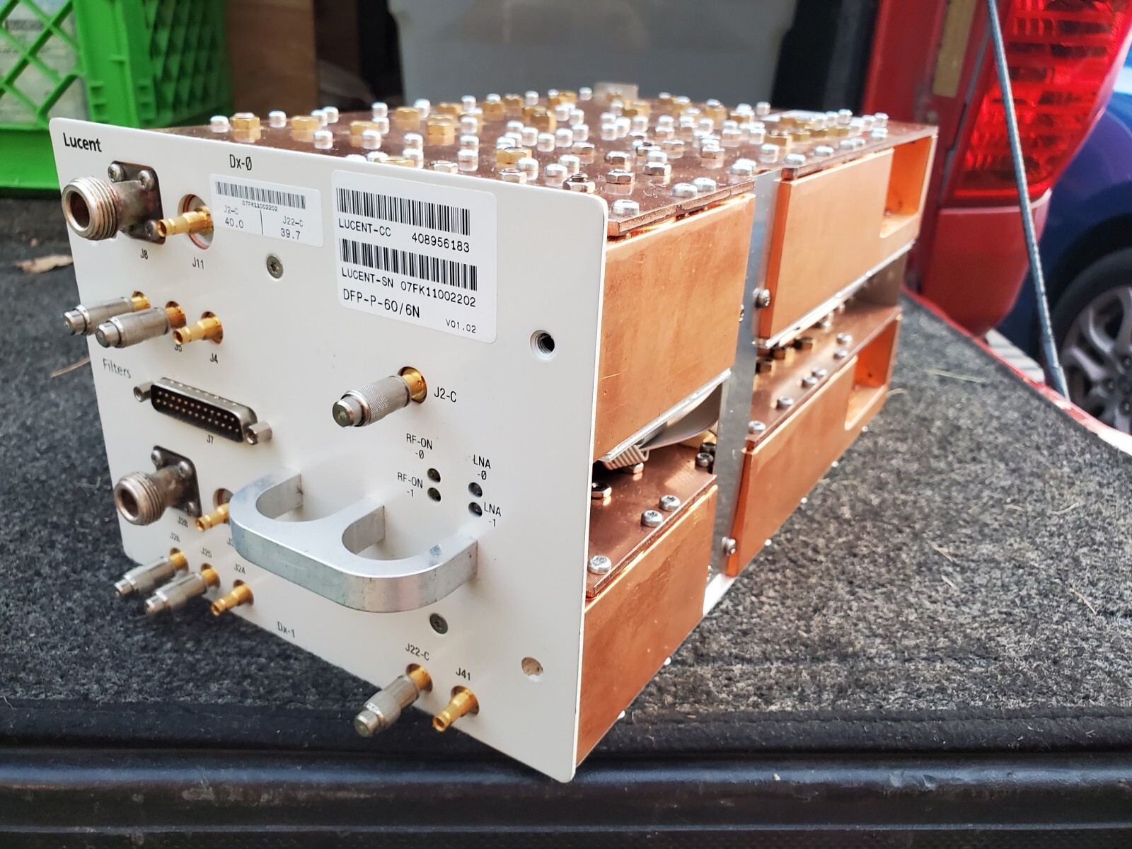 Lucent Dual Duplex Commcode Filter DFP-P-60/6N Telecom CY146-UMTS-001